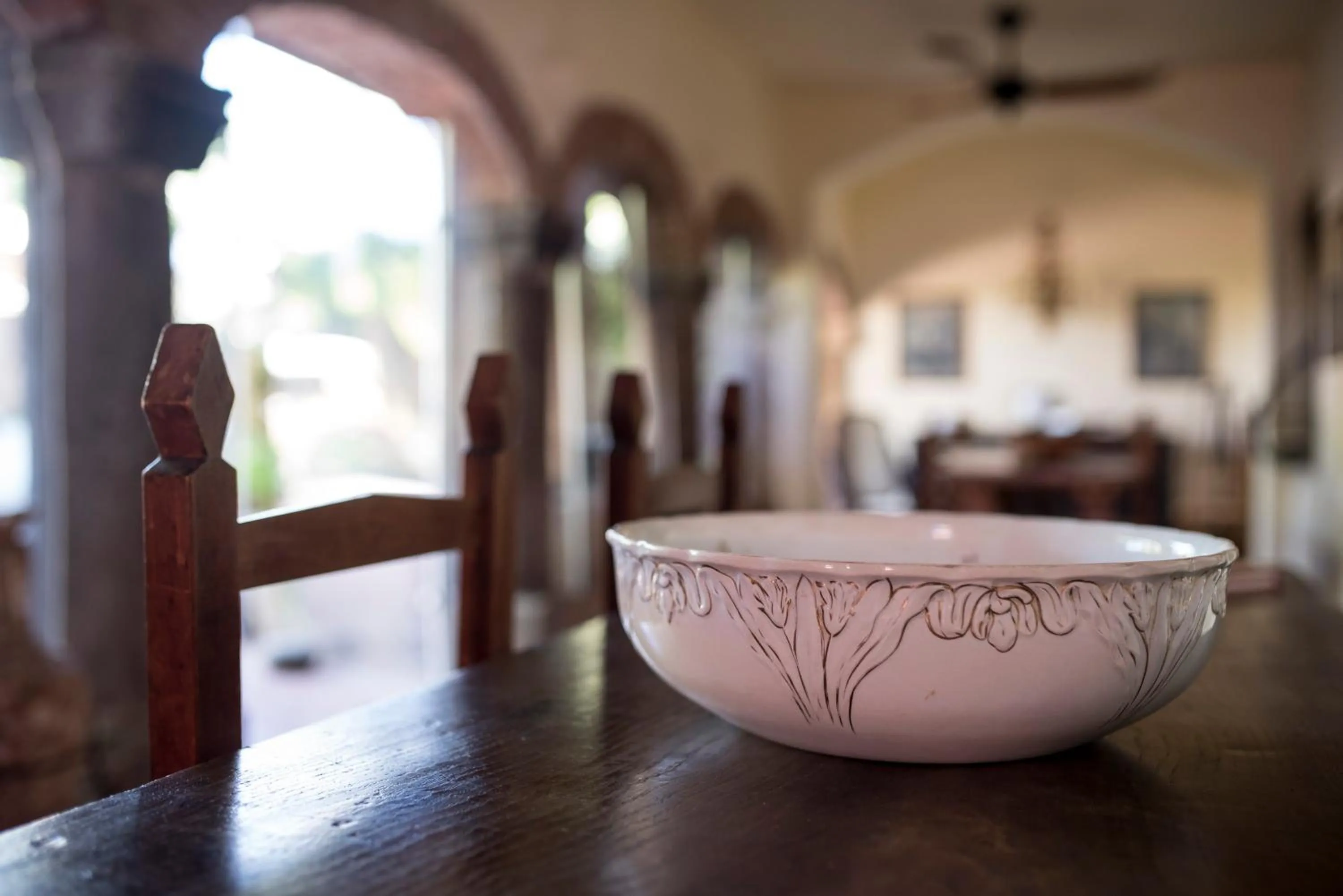 Patio in Hotel Lucrezia