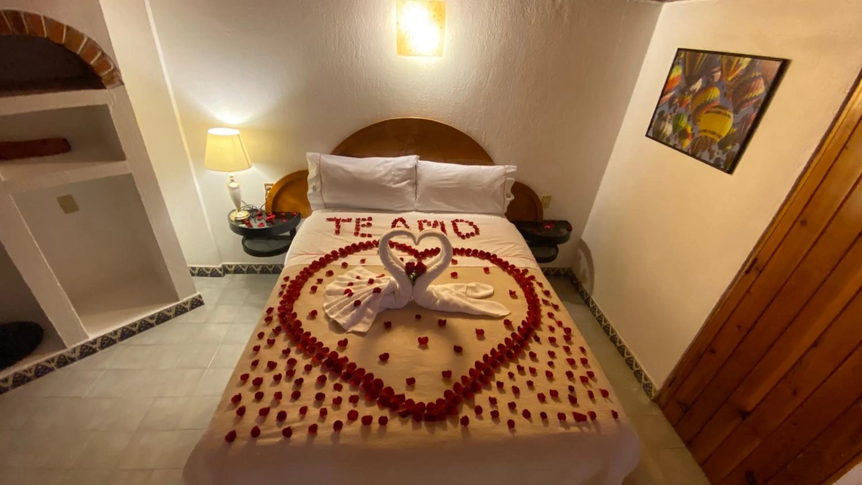 Bed in Suites Paraiso Tequis