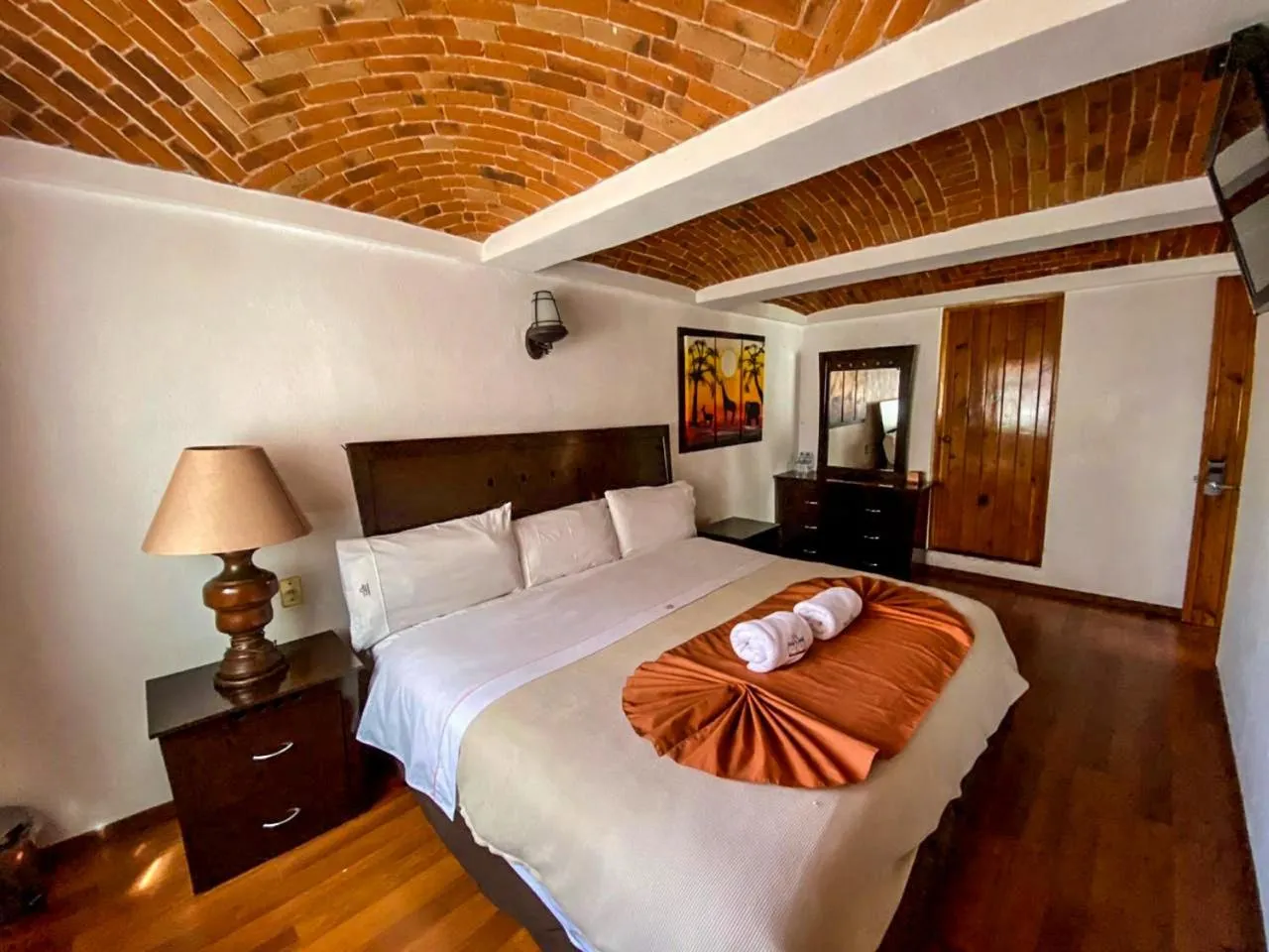 Bed in Suites Paraiso Tequis