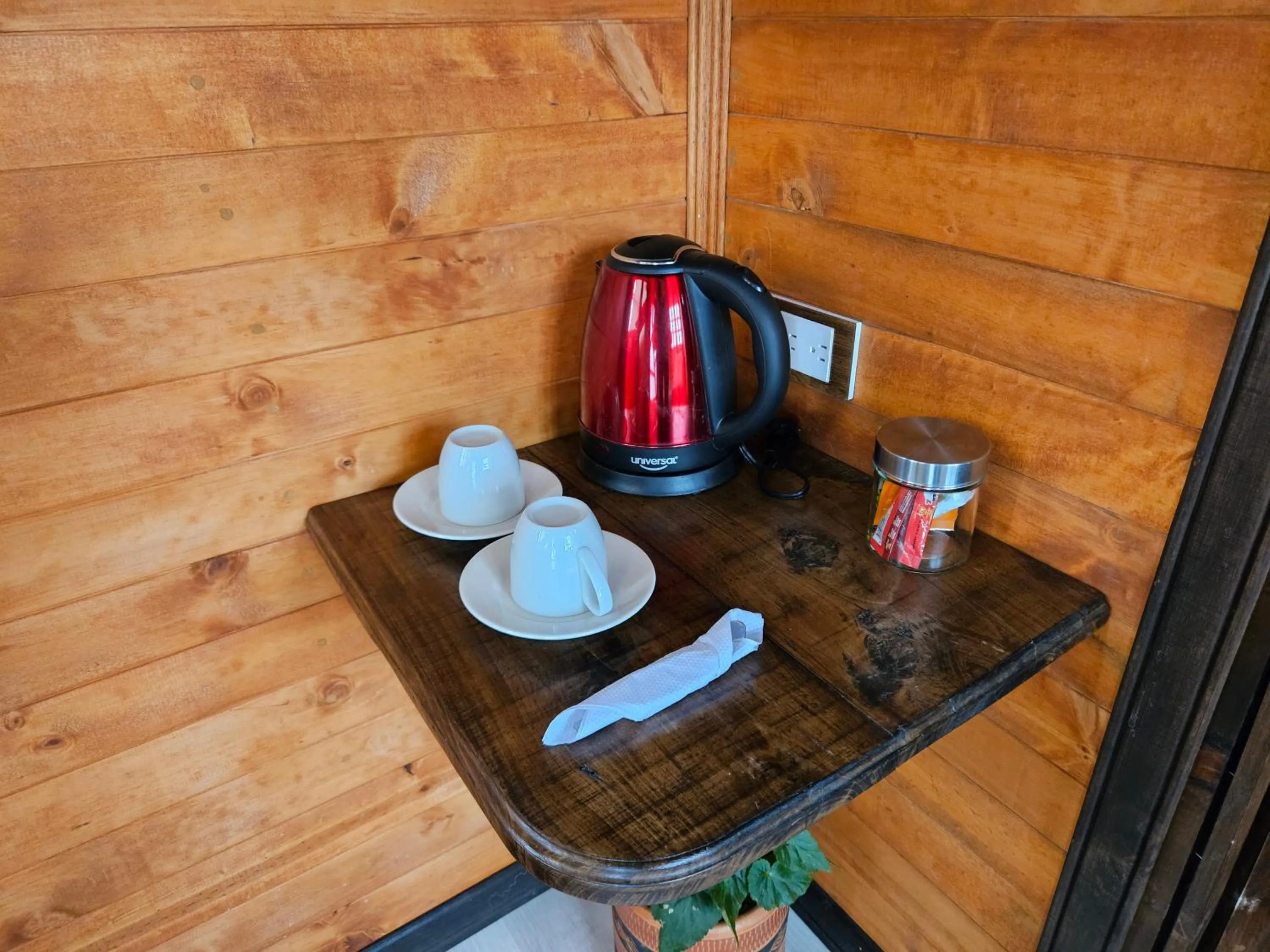 Coffee/tea facilities in Glamping Hakuna Matata