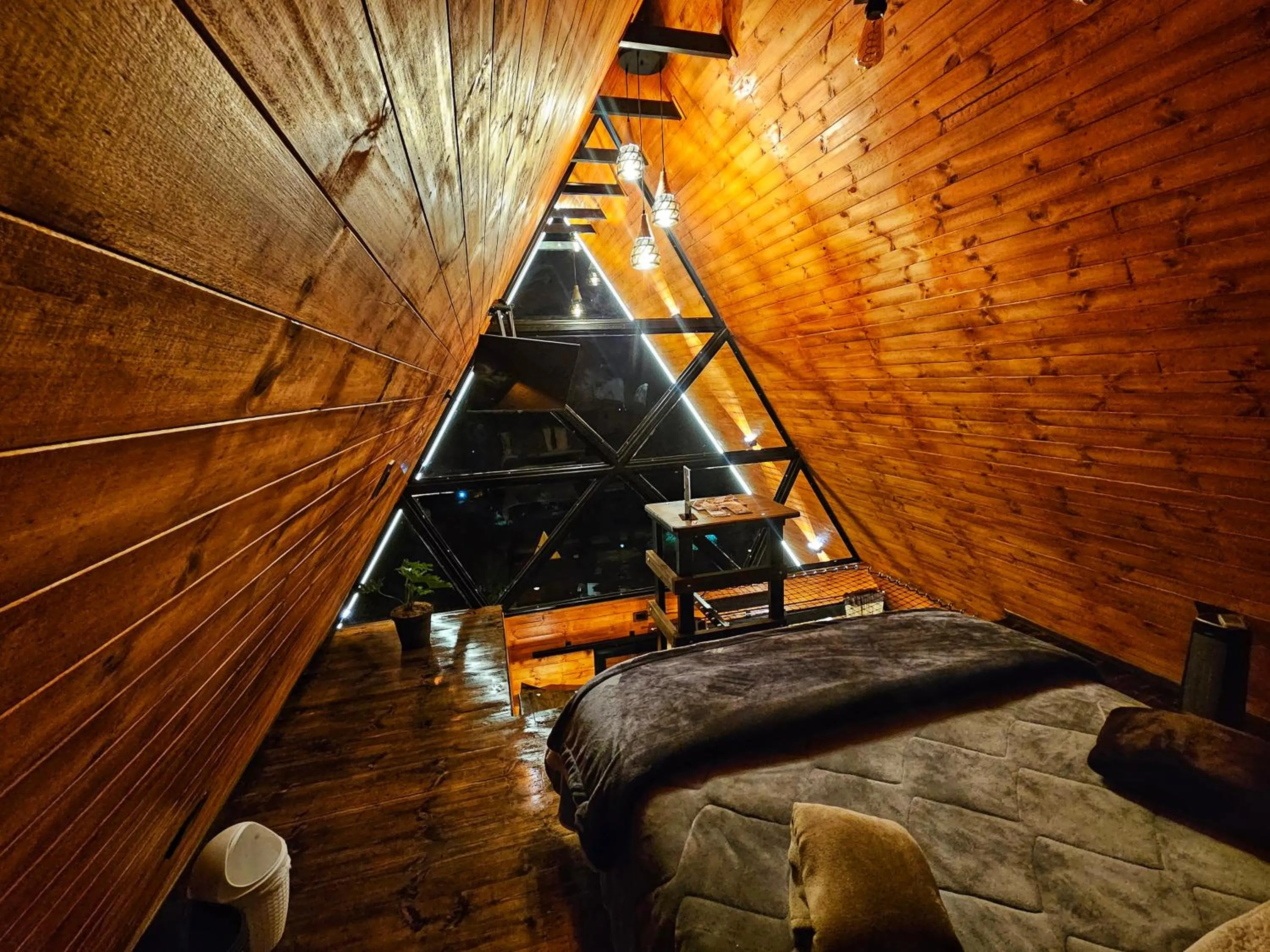 Bed in Glamping Hakuna Matata