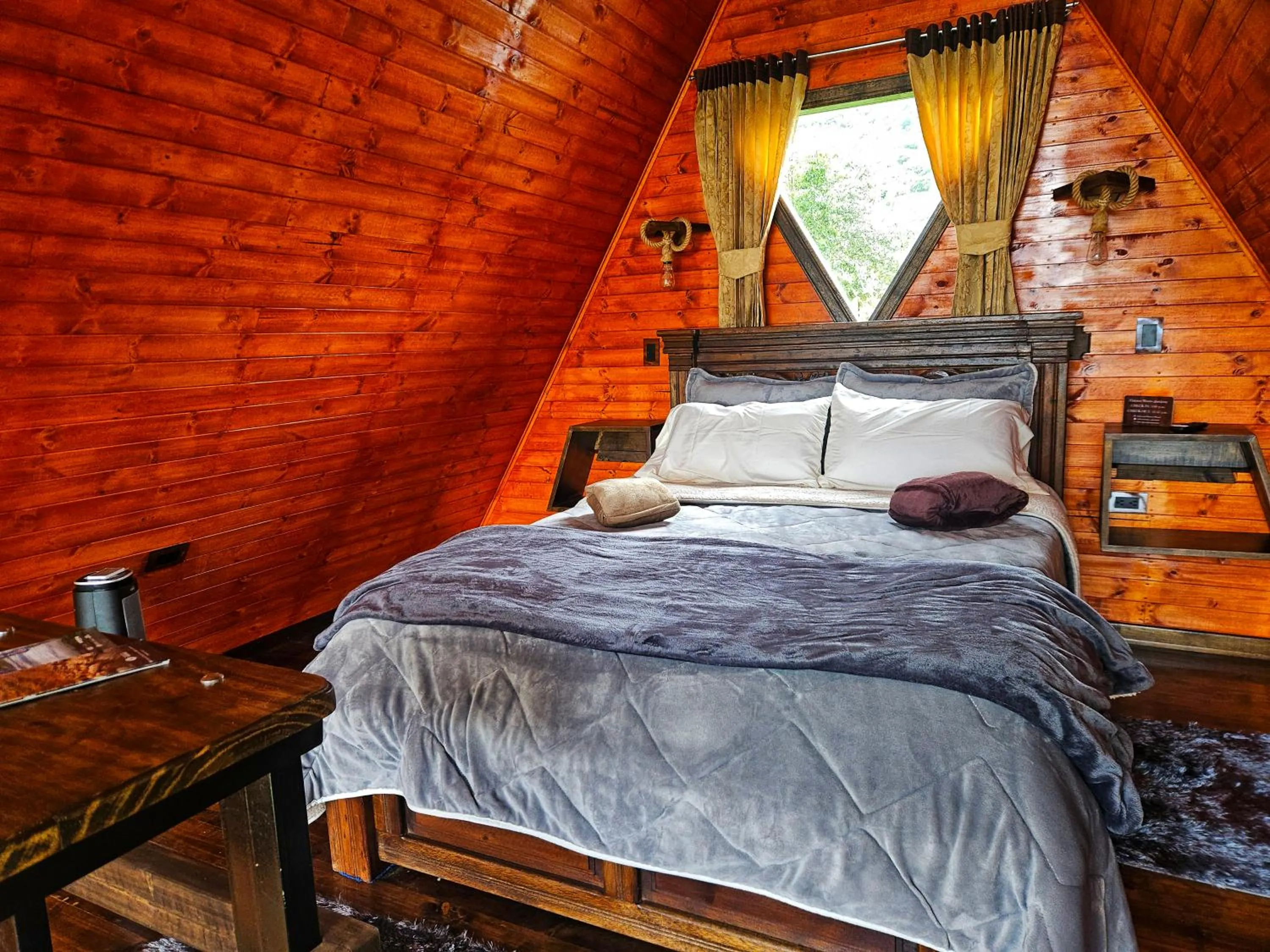 Bed in Glamping Hakuna Matata