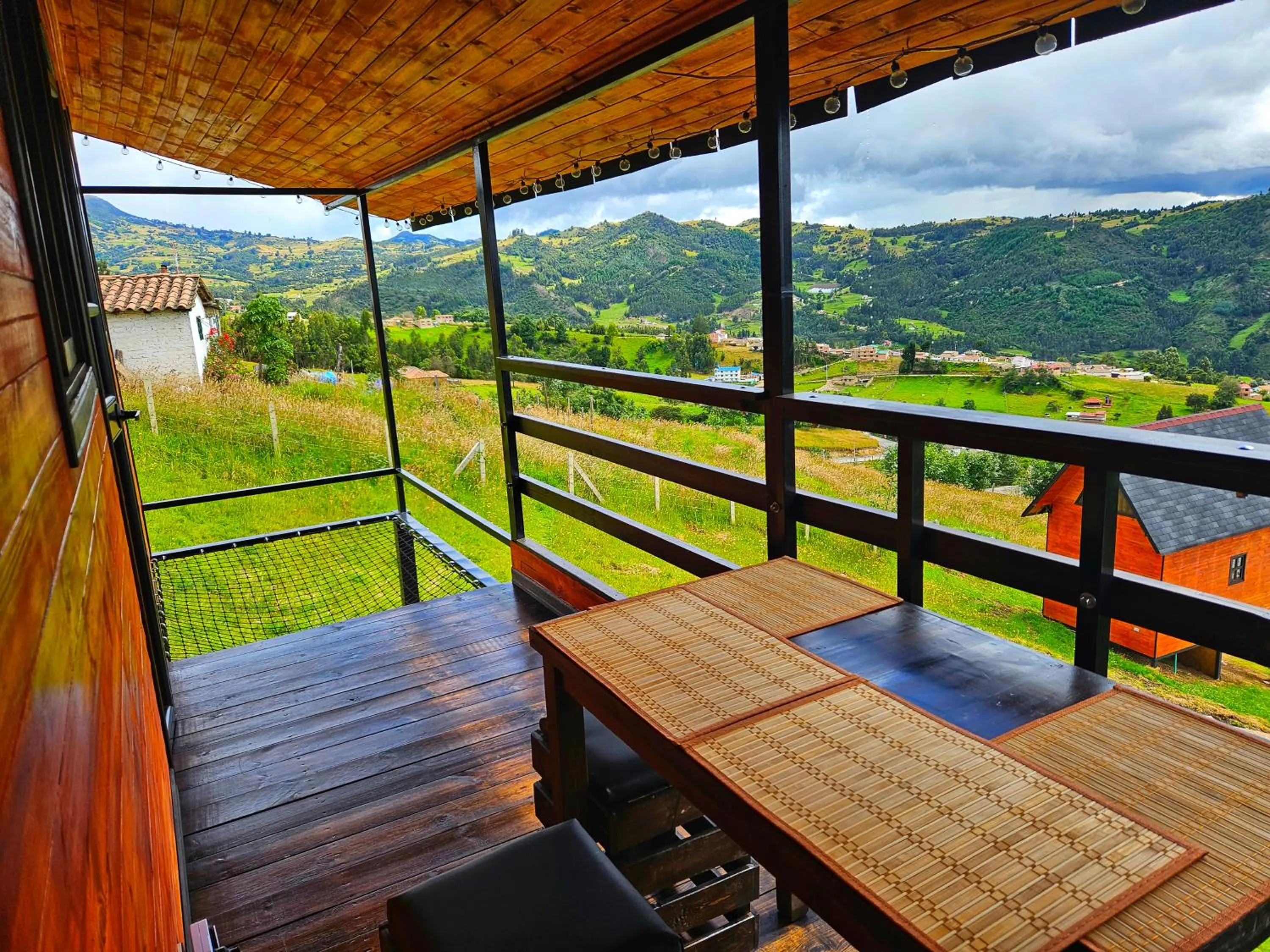 Dining area in Glamping Hakuna Matata