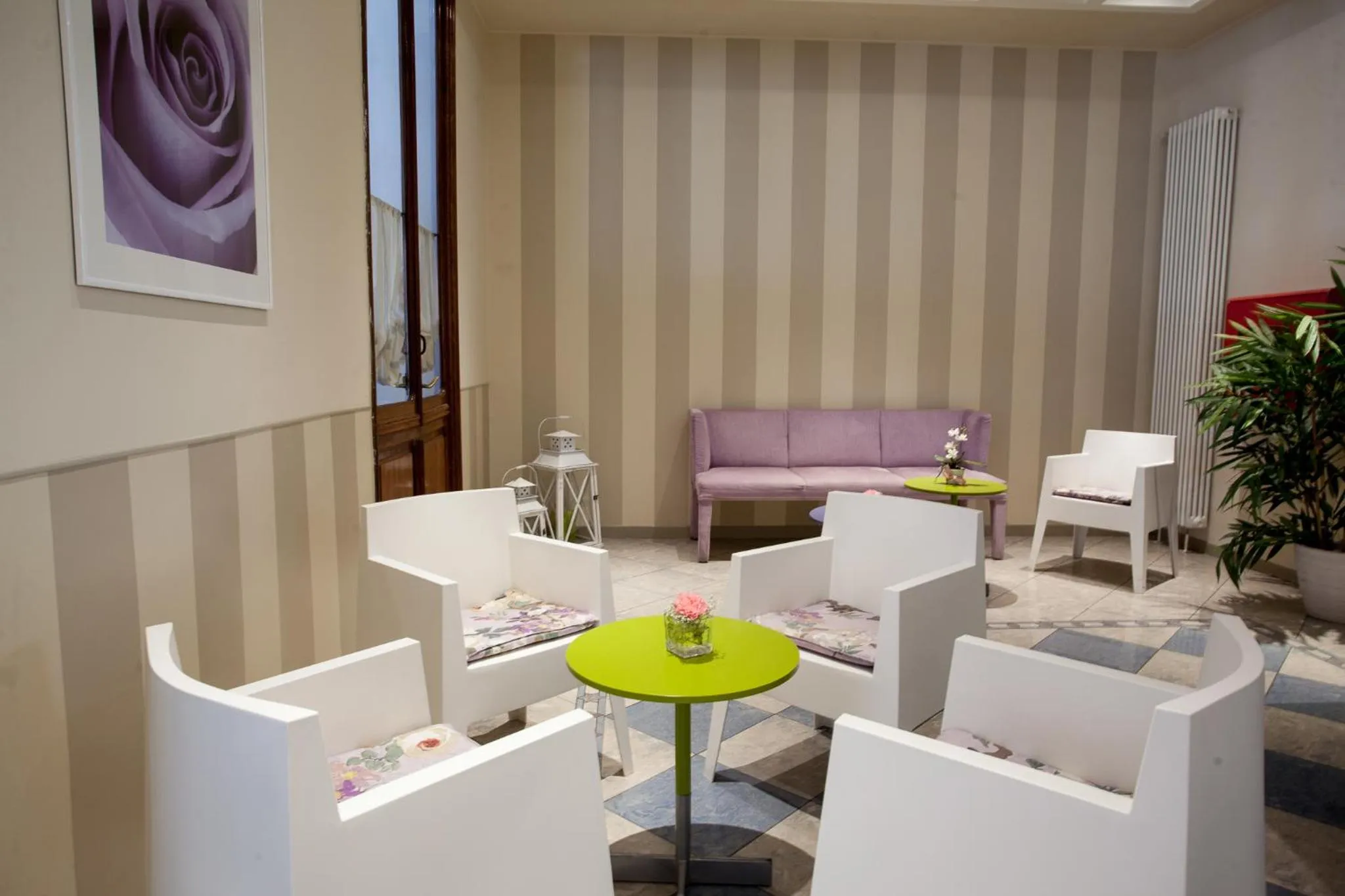 Lobby or reception in Albergo Belsoggiorno