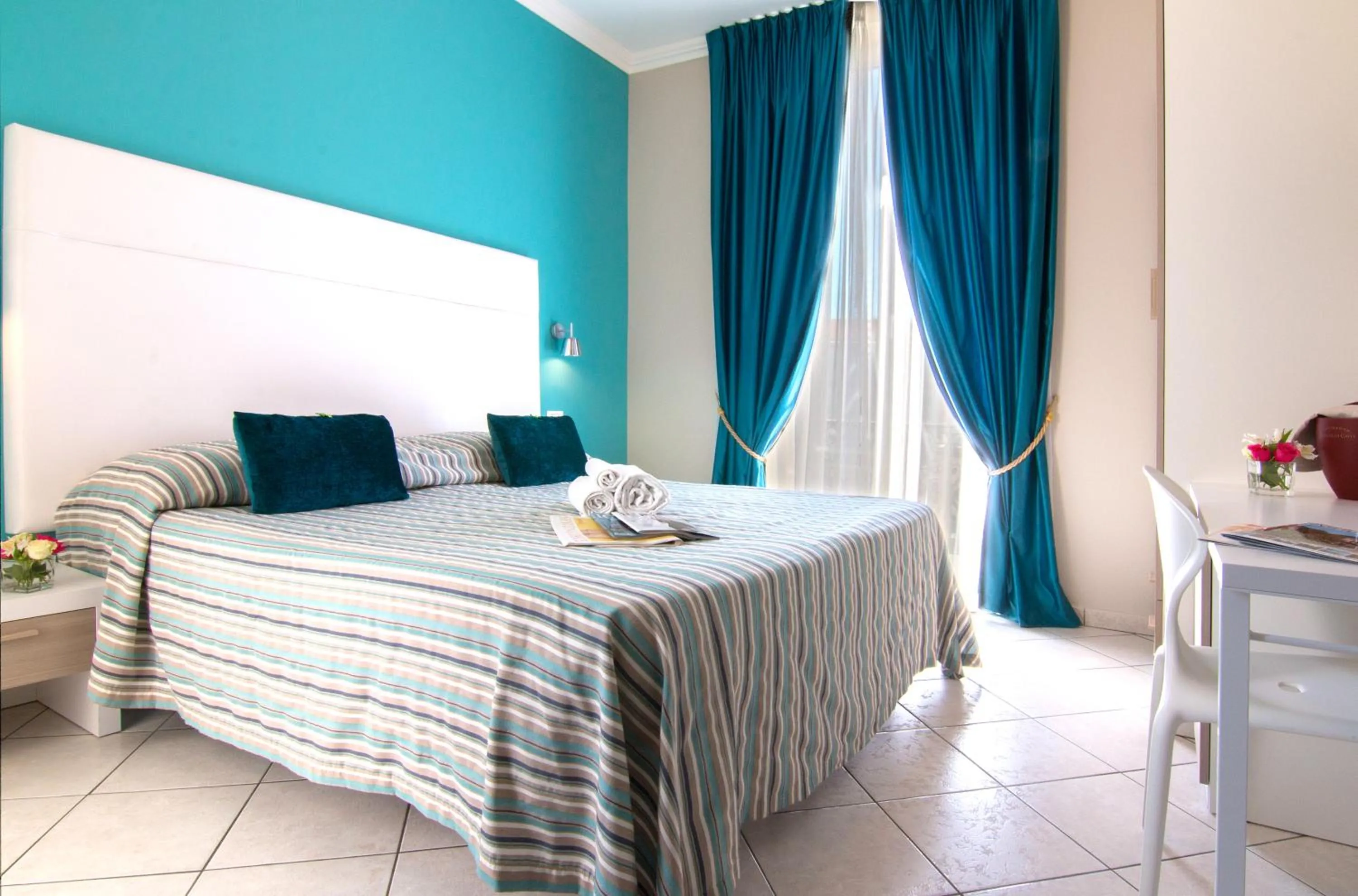 Bed in Albergo Belsoggiorno