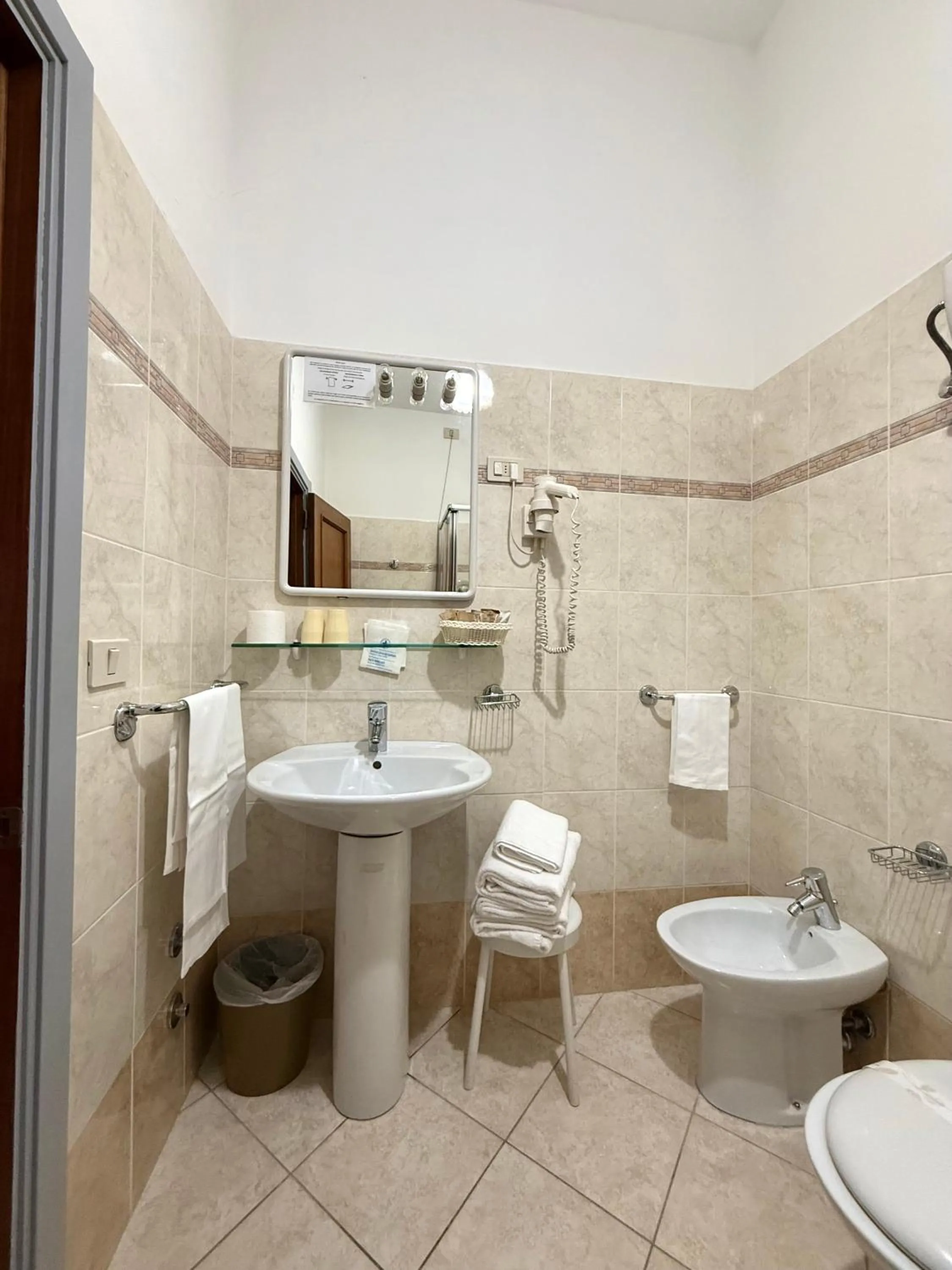 Toilet in Grifone Hotel