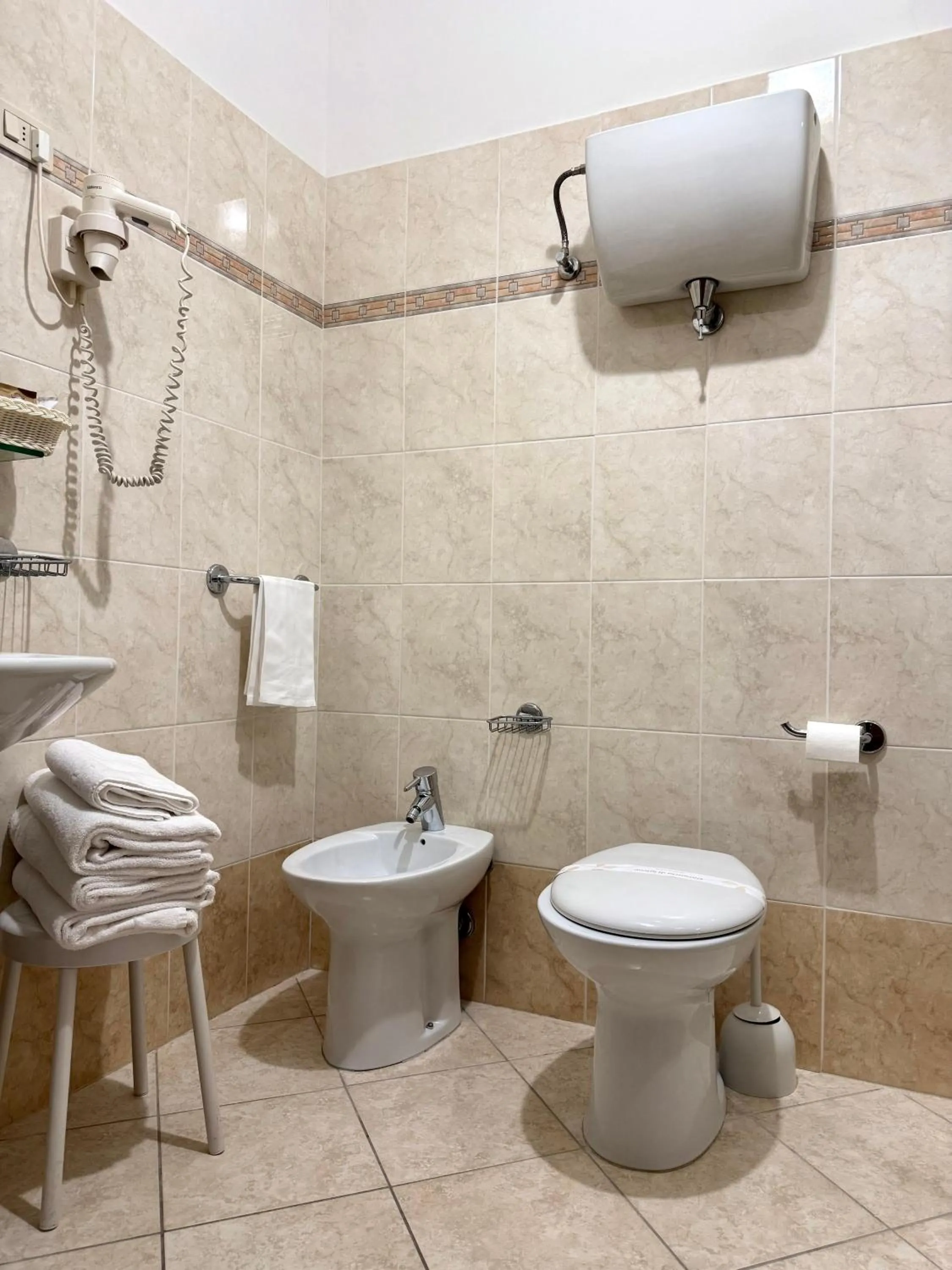 Toilet in Grifone Hotel