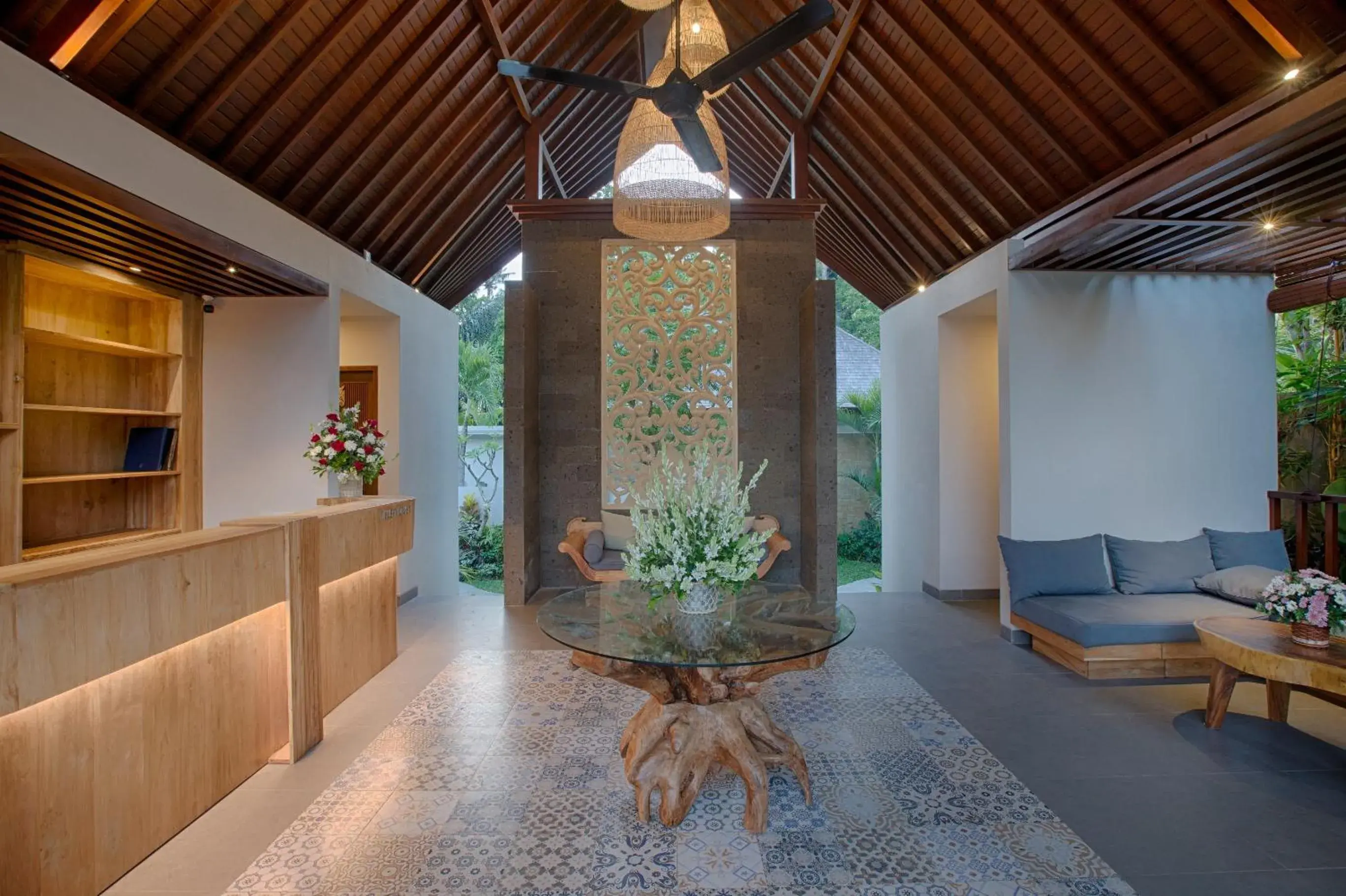 Property building in The Kanjeng Elitya Villa Ubud Property building in The Kanjeng Elitya Villa Ubud