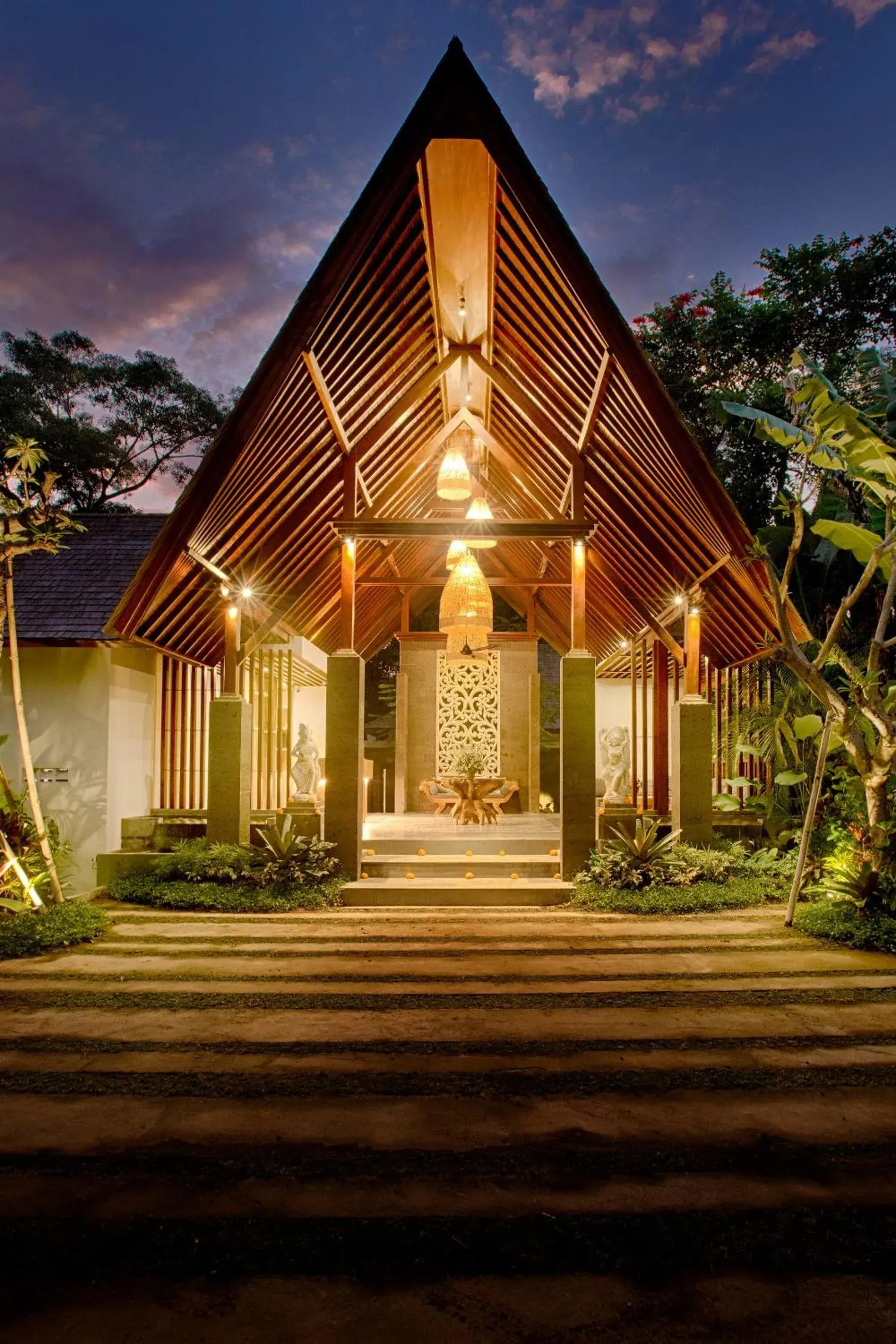 Property building in The Kanjeng Elitya Villa Ubud Property building in The Kanjeng Elitya Villa Ubud