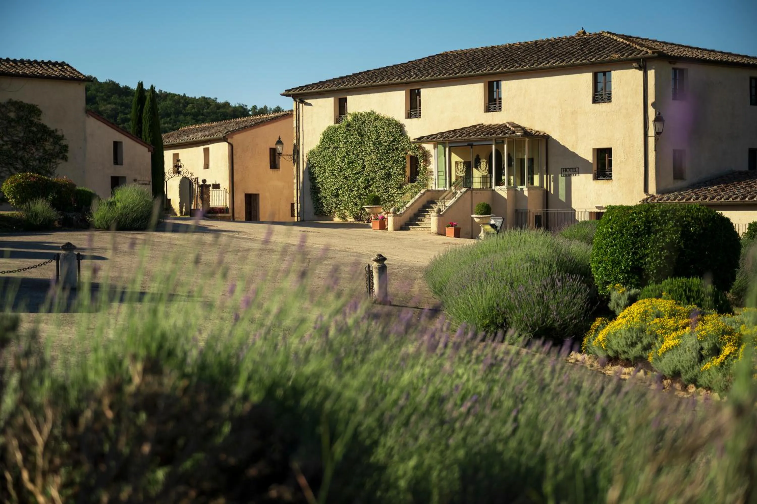 Property building in La Bagnaia Golf Resort