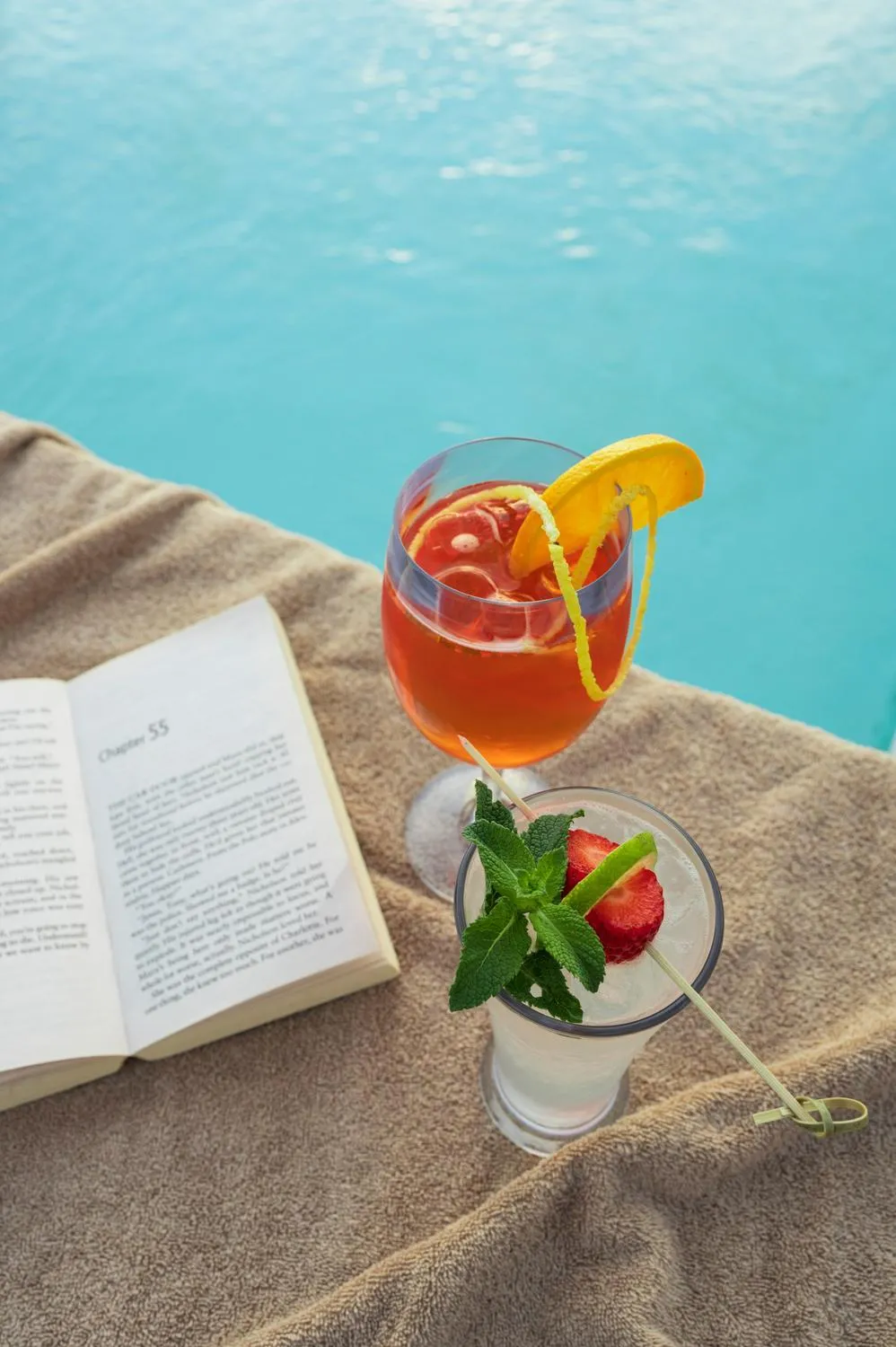 Drinks in La Bagnaia Golf Resort