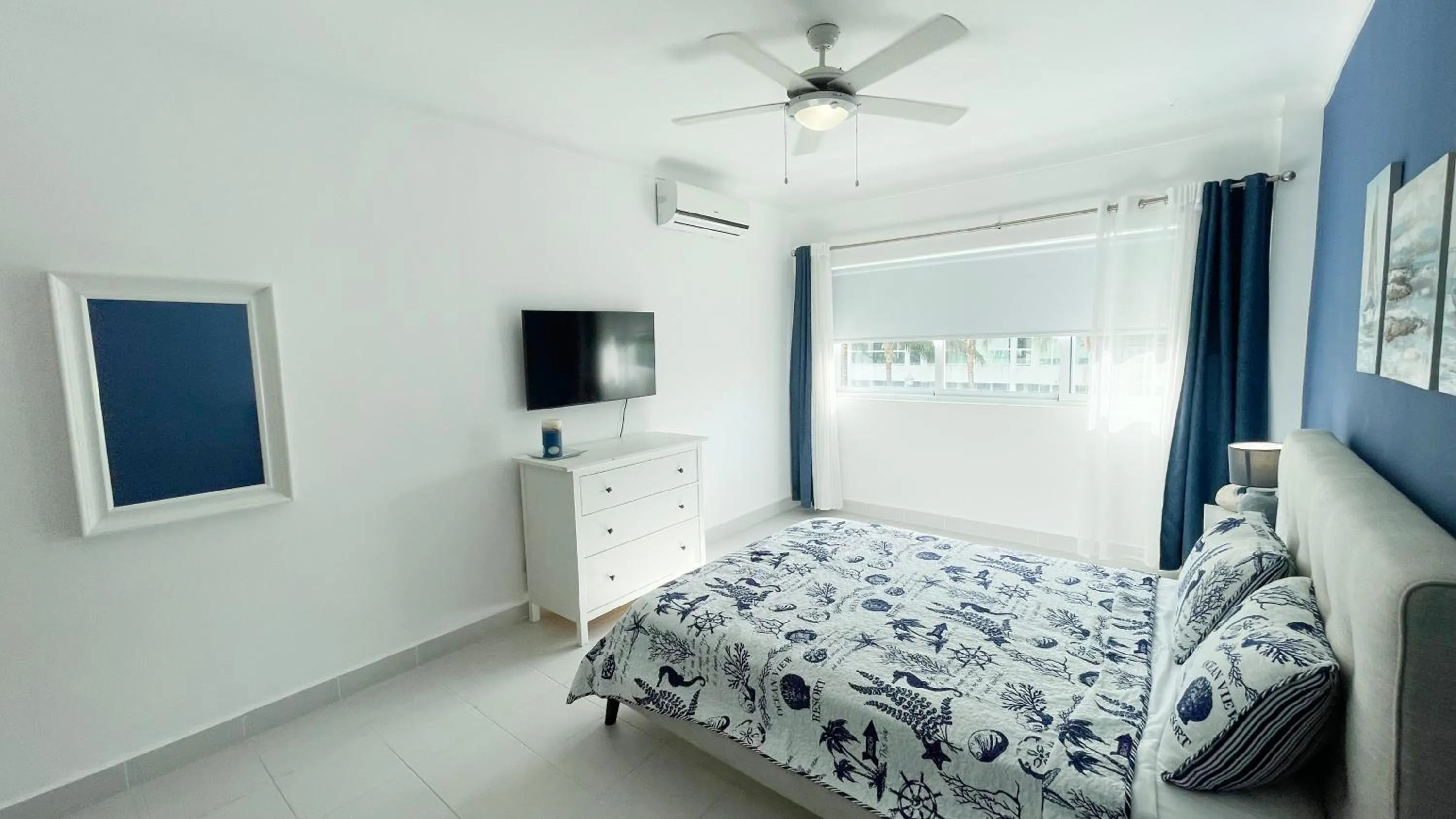 Bed in Precioso Apartamento a solo pasos de la Playa