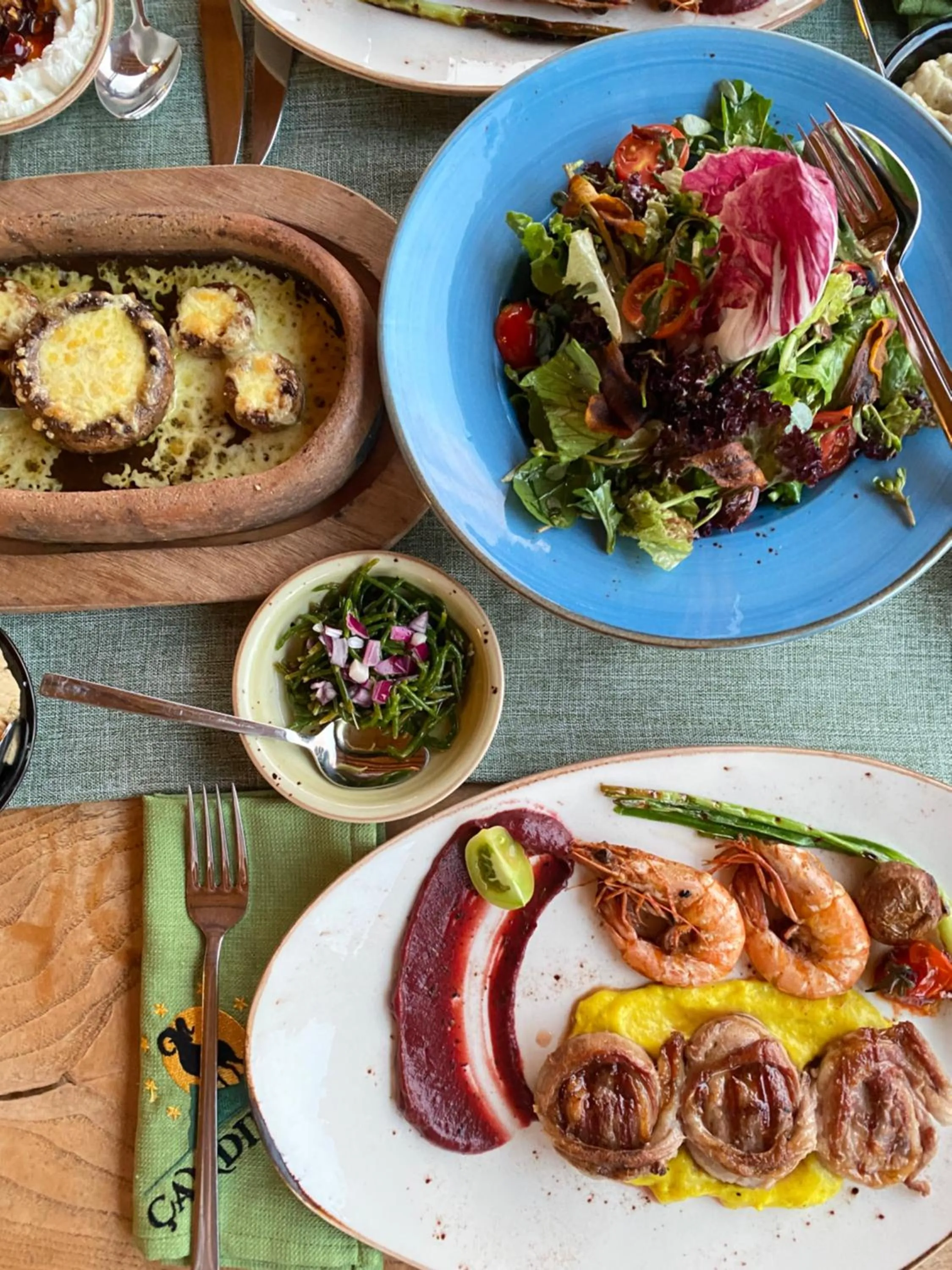 Food in Çandır Resort Restaurant