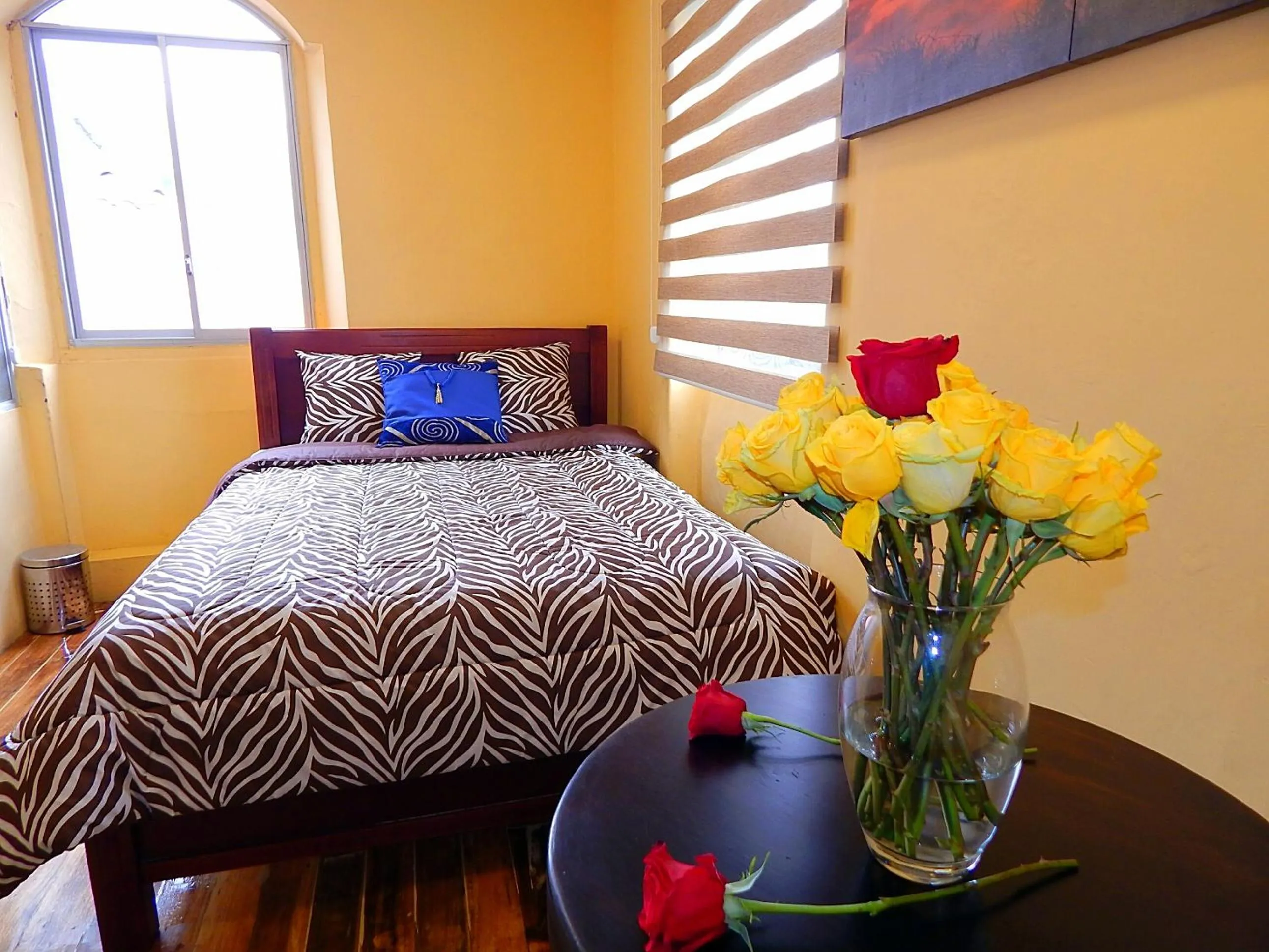 Bed in Olympus Plaza