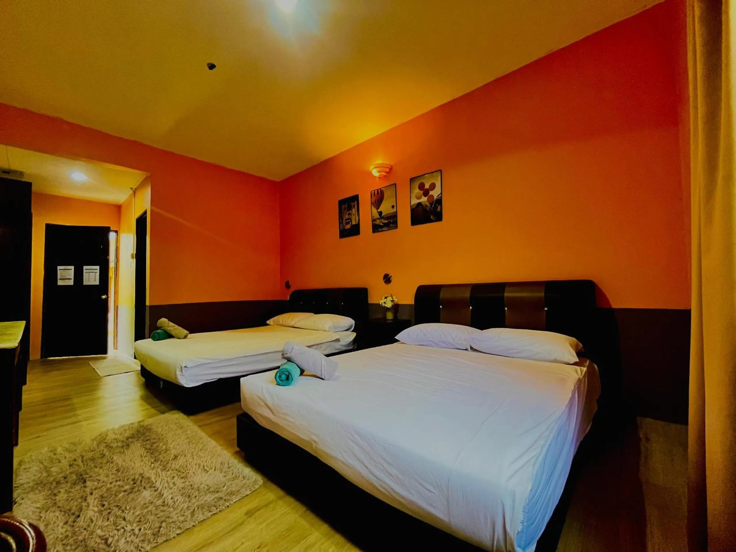 Bed in Kejora Garden Resort Pulau Pangkor