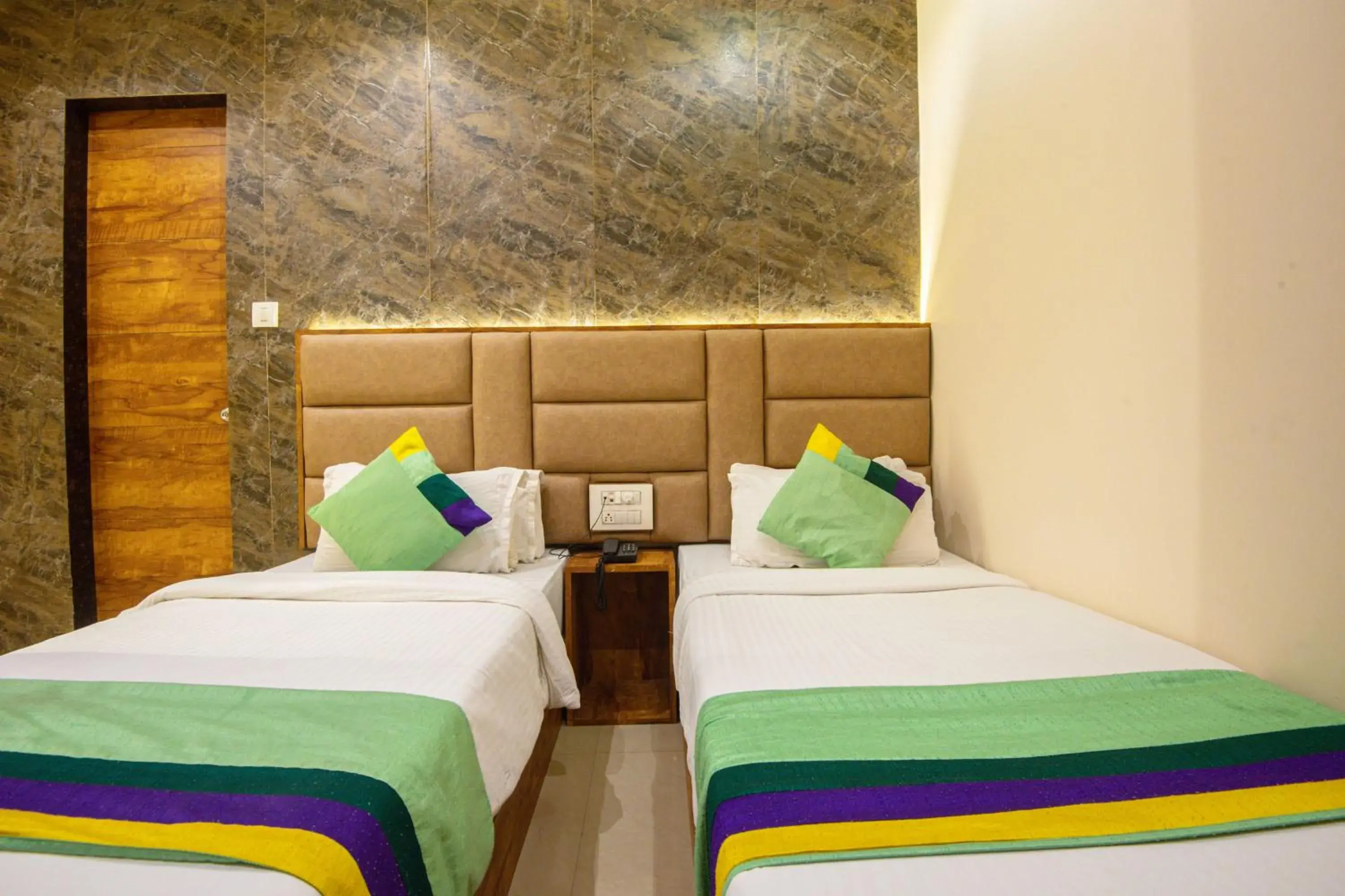 Bedroom, Bed in Treebo Amber Imperial Bedroom, Bed in Treebo Amber Imperial