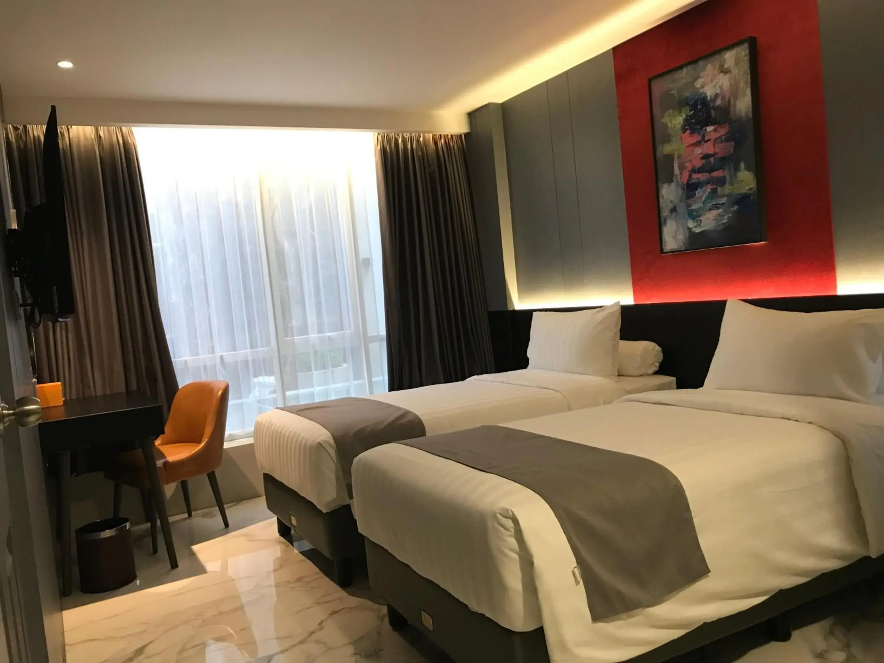 Twin Room in Trio Azana Style Kebumen Twin Room in Trio Azana Style Kebumen