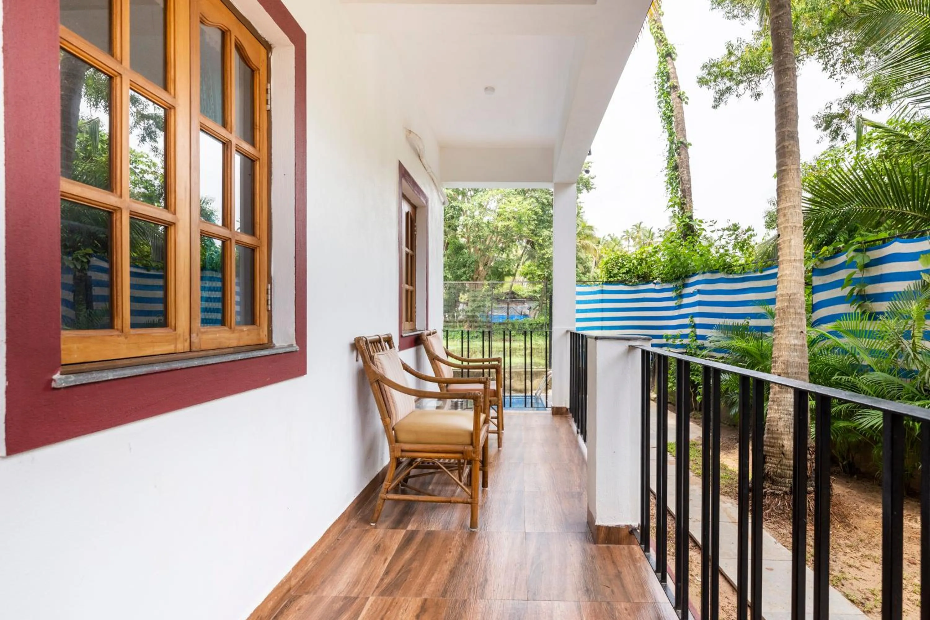 Patio in Casa De Mor Villa with Pool