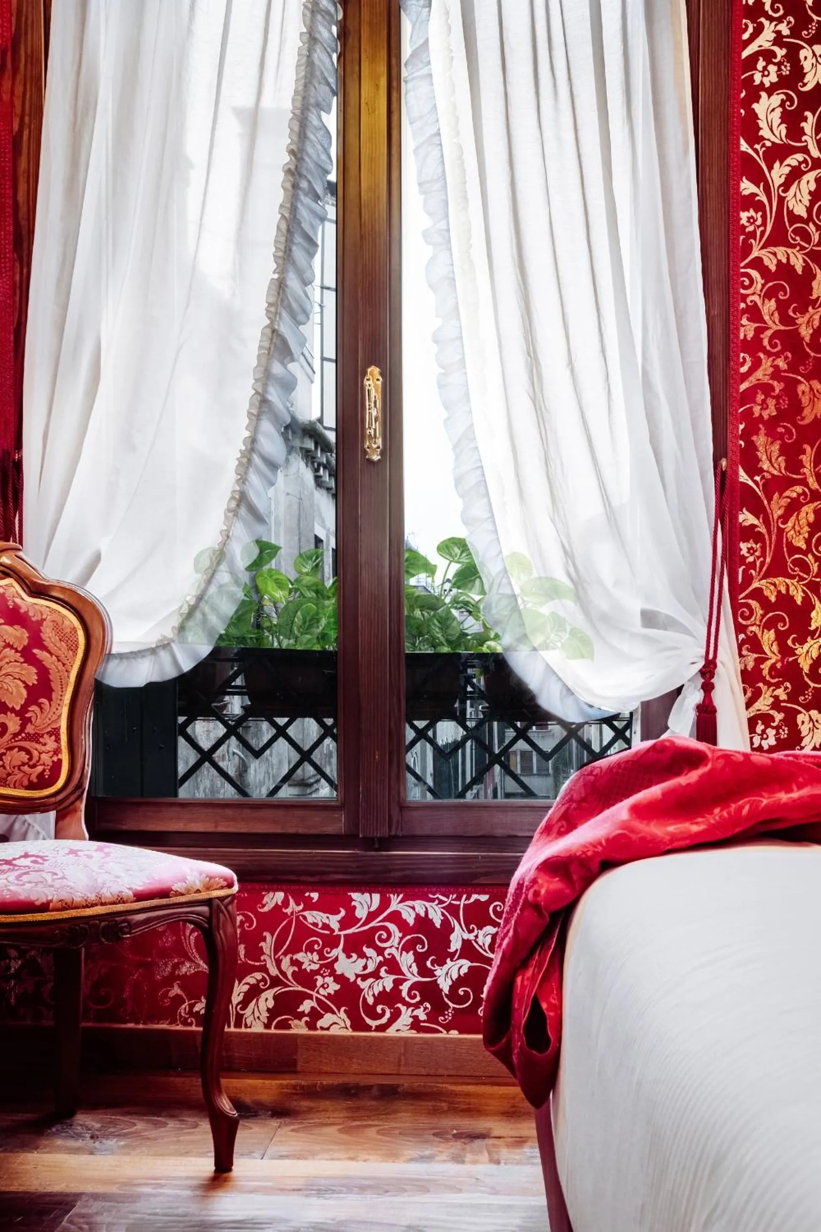 Bed in Antica Locanda Sturion Residenza d'Epoca