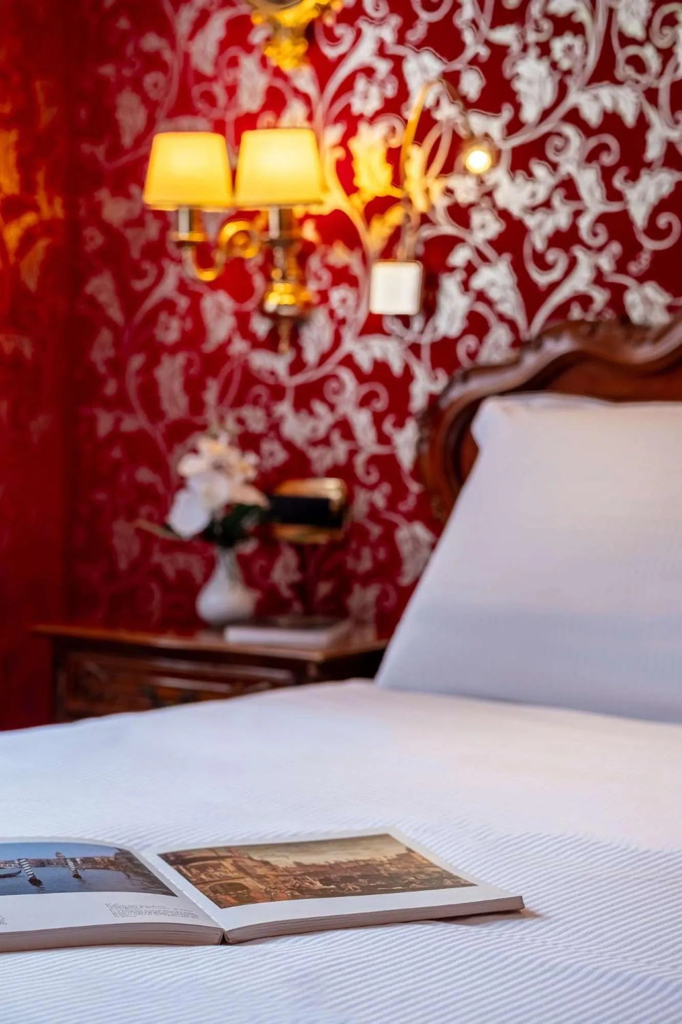 Bed in Antica Locanda Sturion Residenza d'Epoca