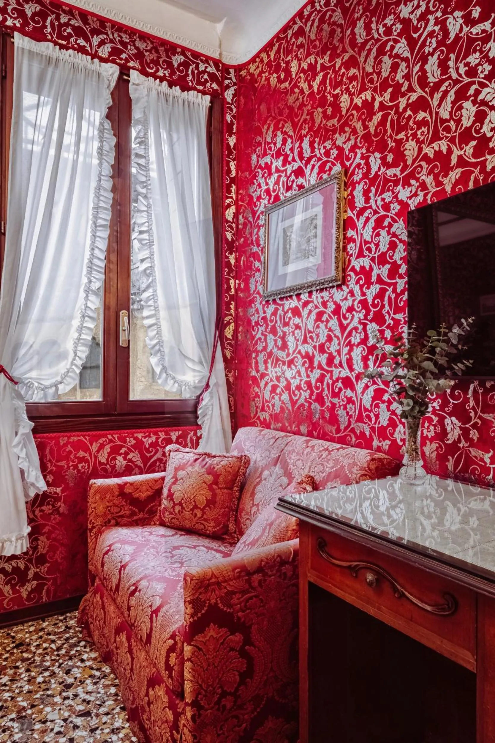 Bed in Antica Locanda Sturion Residenza d'Epoca