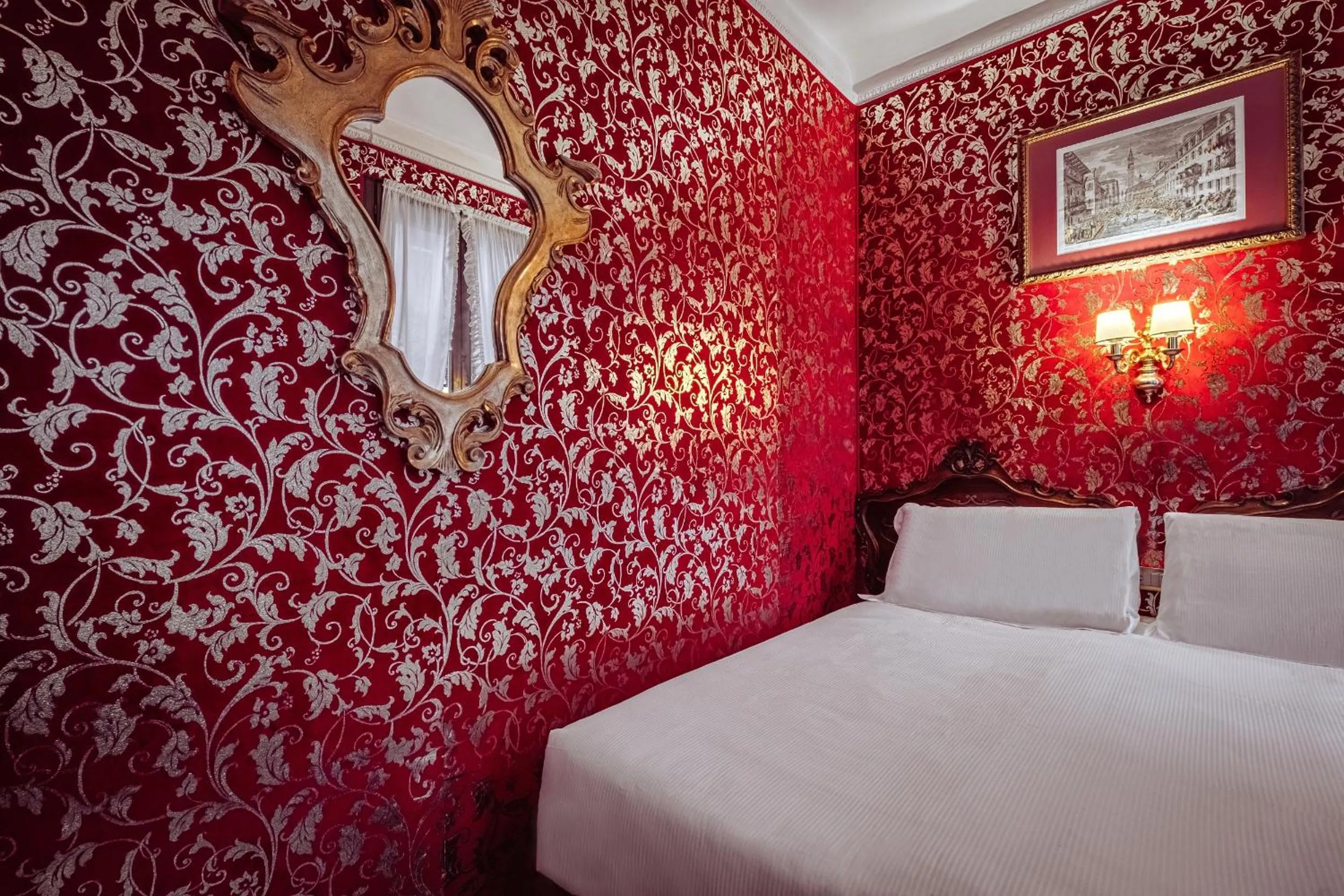 Bed in Antica Locanda Sturion Residenza d'Epoca