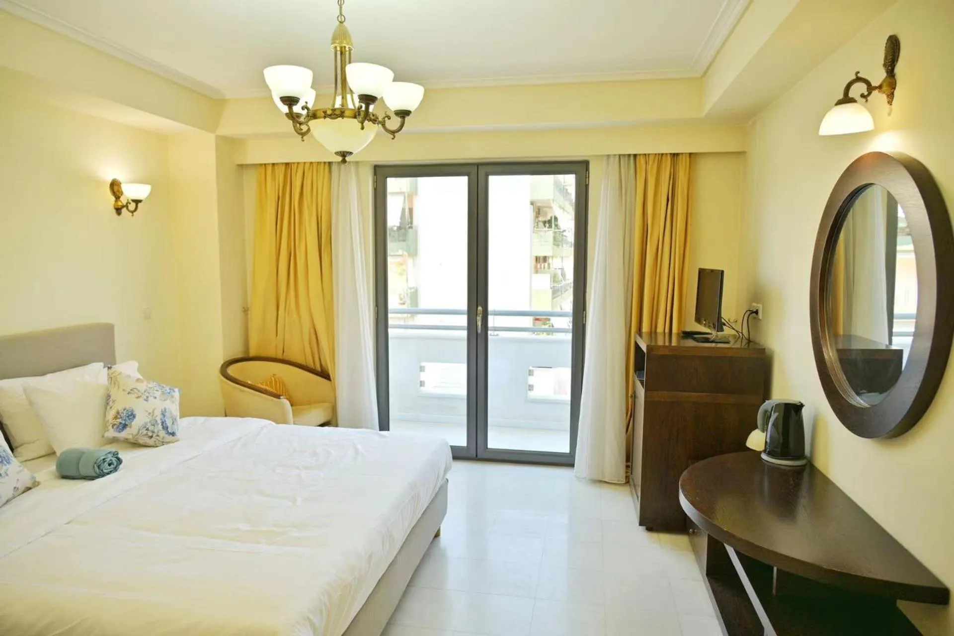 Photo of the whole room in New Times Home & Hotels Near Metro Station Athens Center