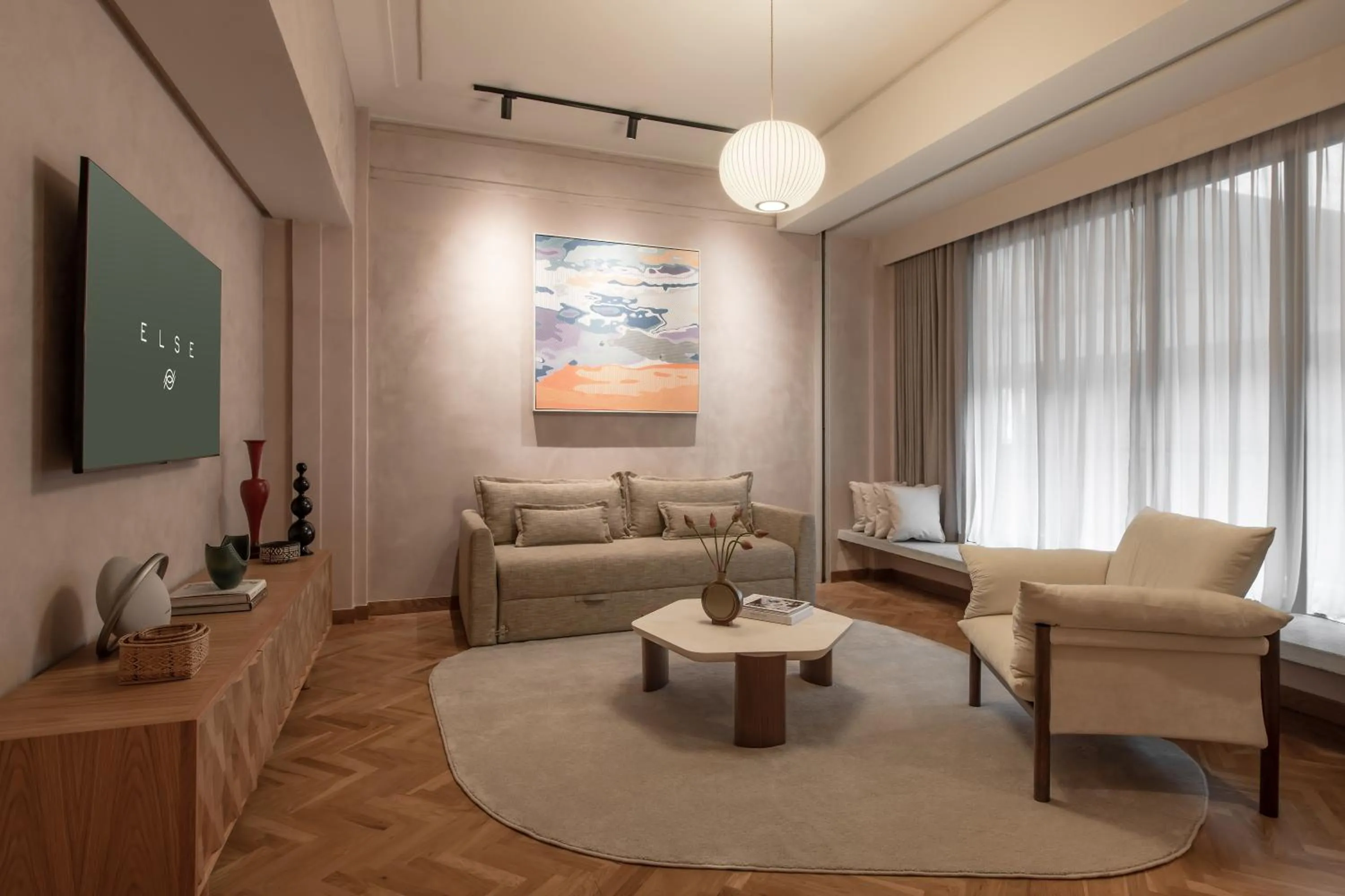 Seating area in Else Kuala Lumpur, a member of Design Hotels