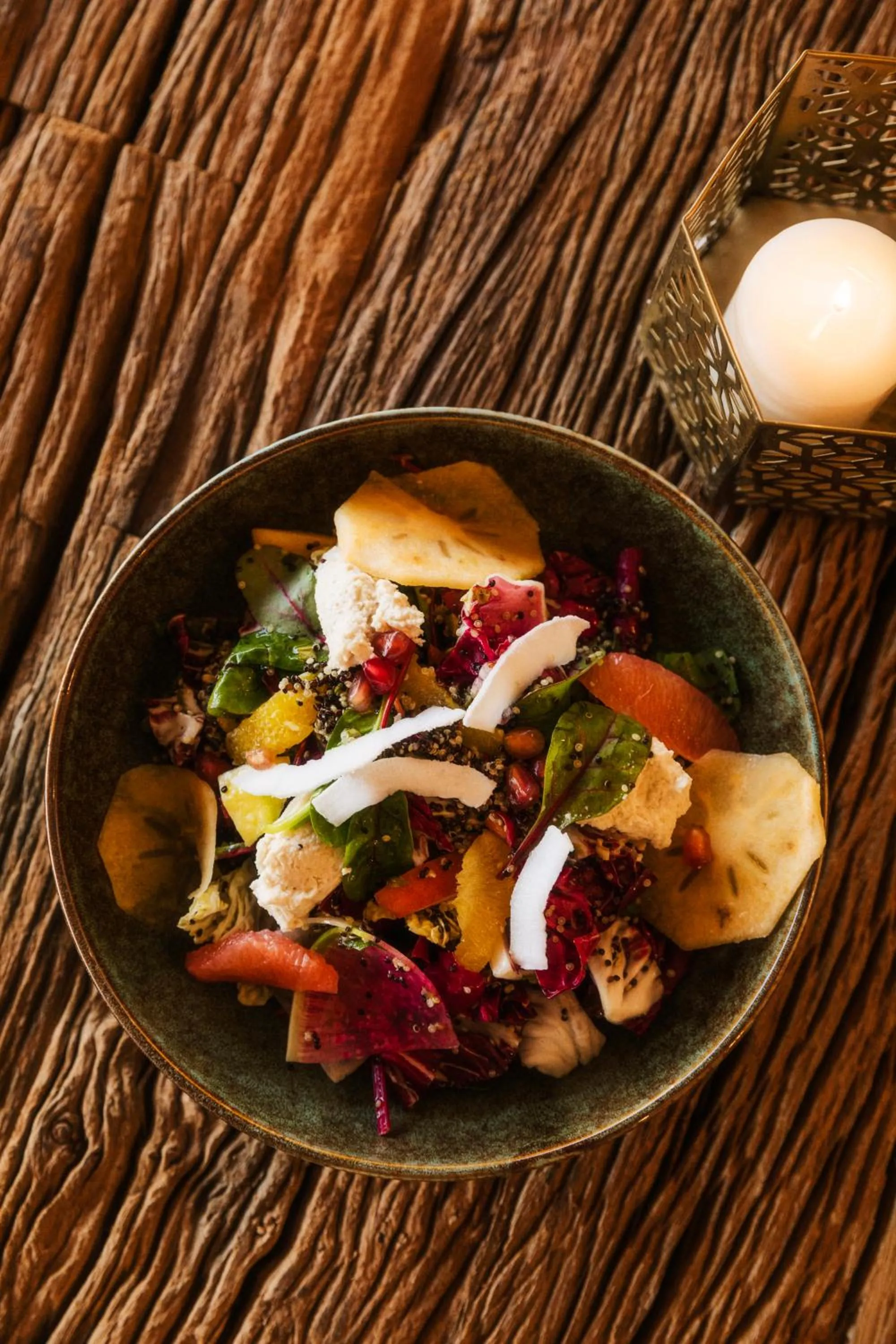 Food close-up in Caravan AlUla by Our Habitas