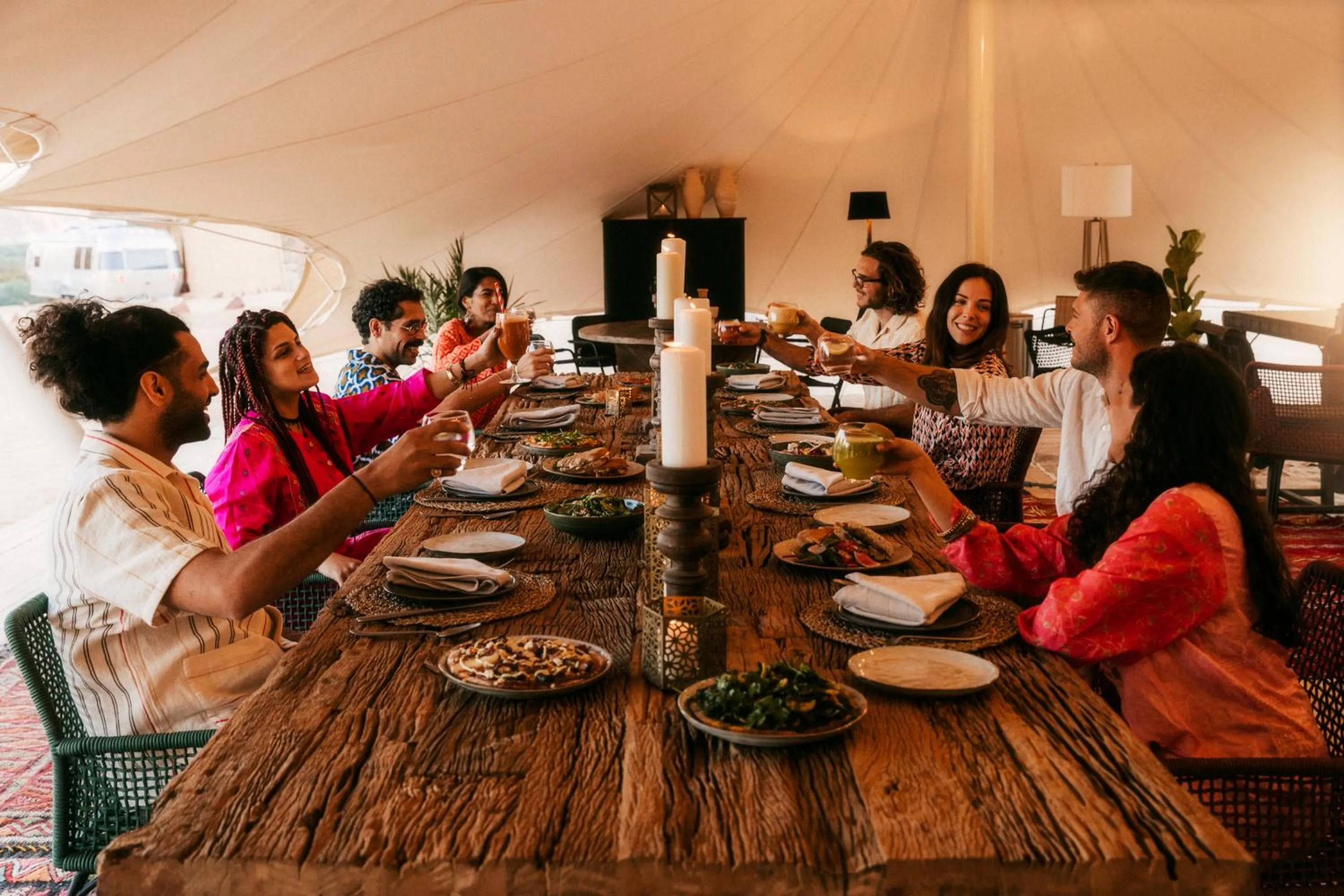 Restaurant/places to eat in Caravan AlUla by Our Habitas