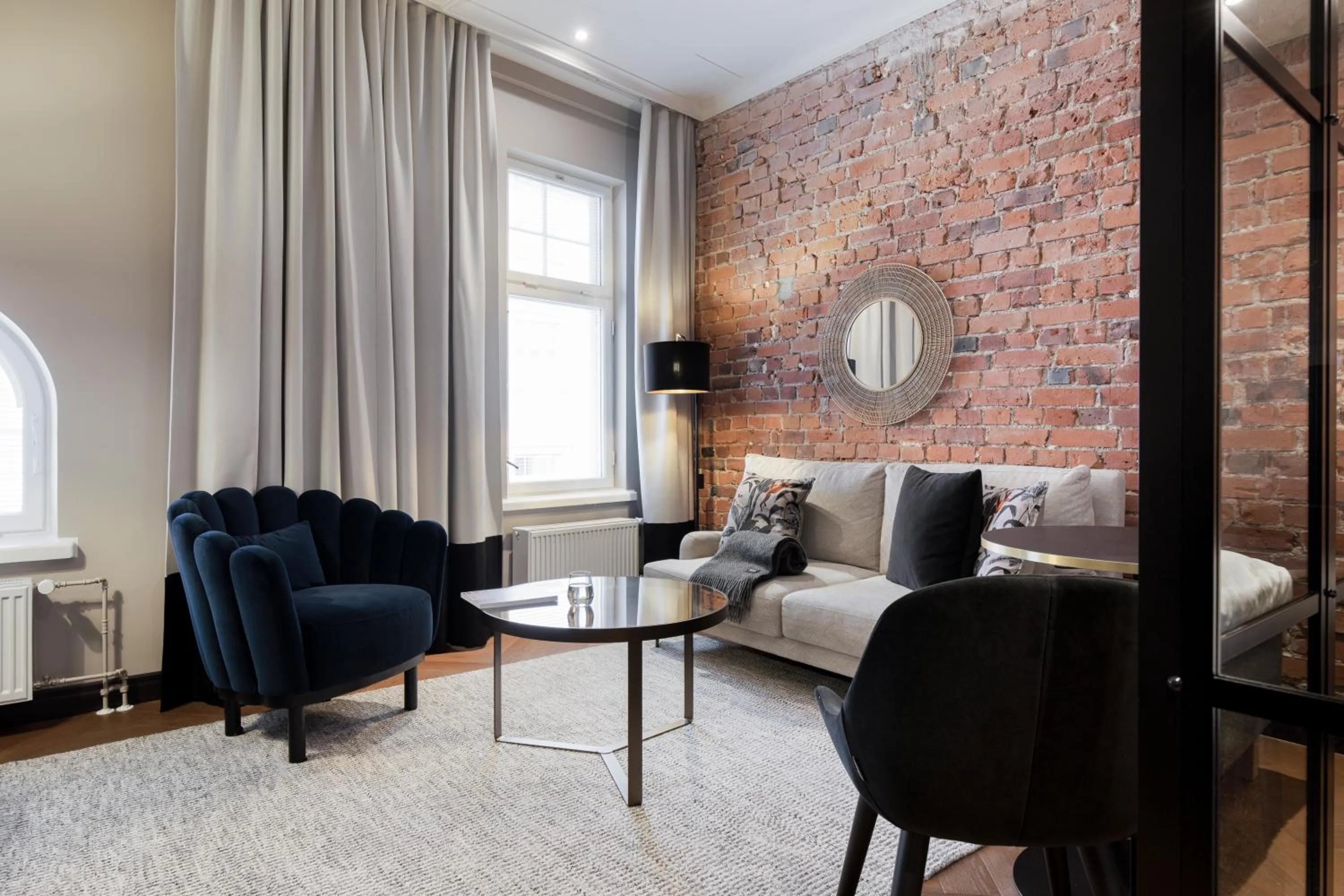 Living room in Bob W Helsinki Katajanokka