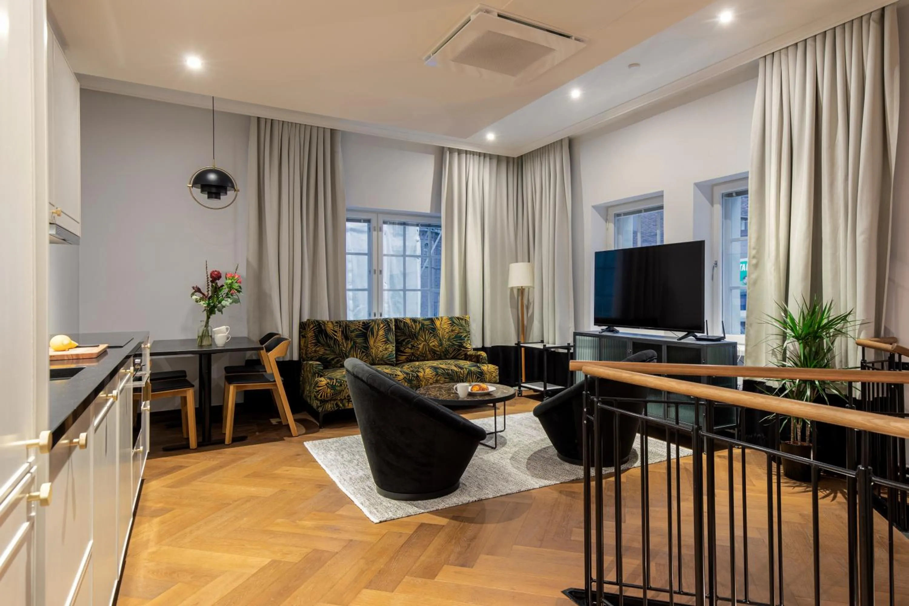 Living room in Bob W Helsinki Katajanokka