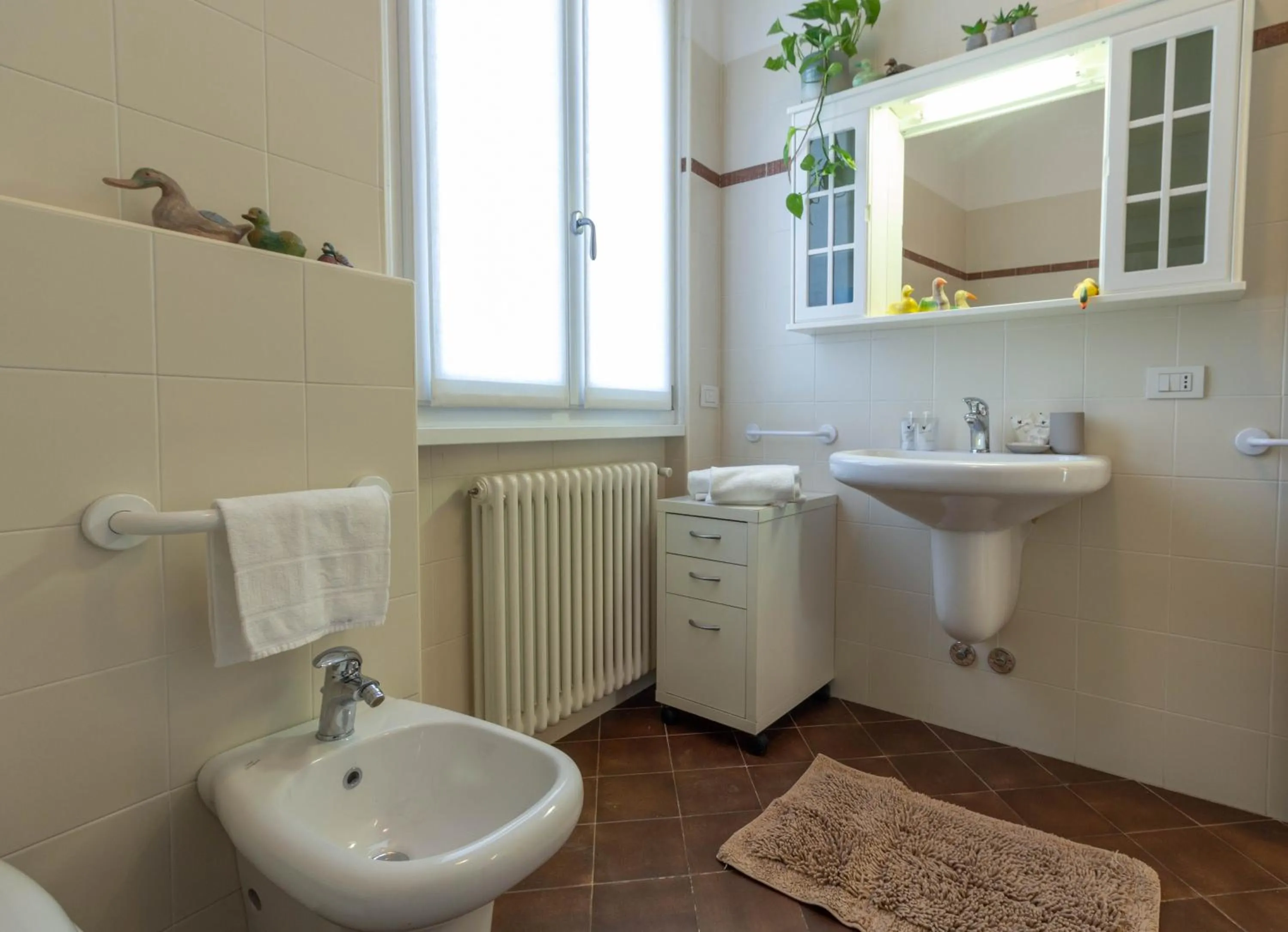 Bathroom in Mamma Ciccia Holiday Home - Waterfront Apartment