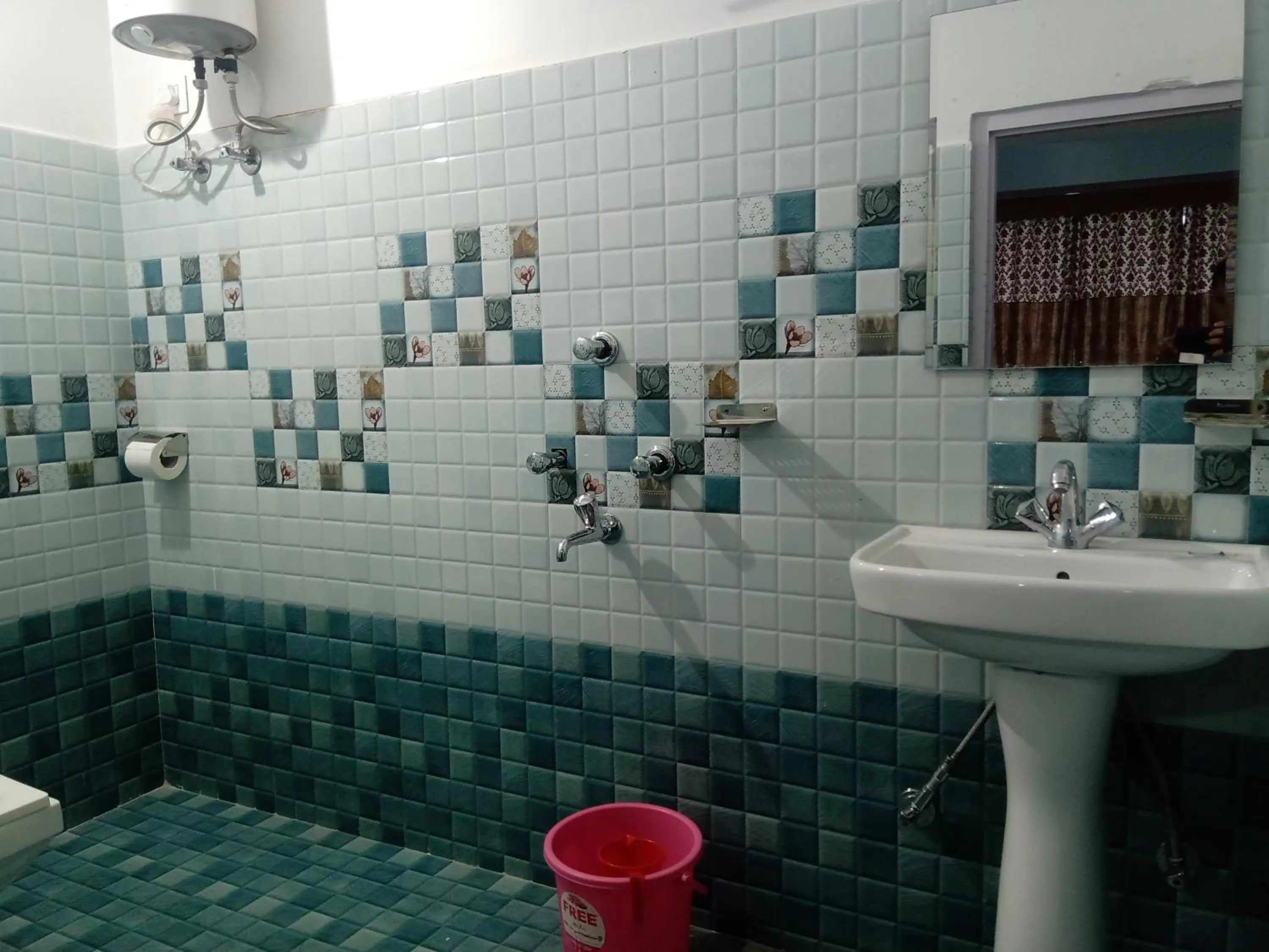 Shower in Mandavya homestay