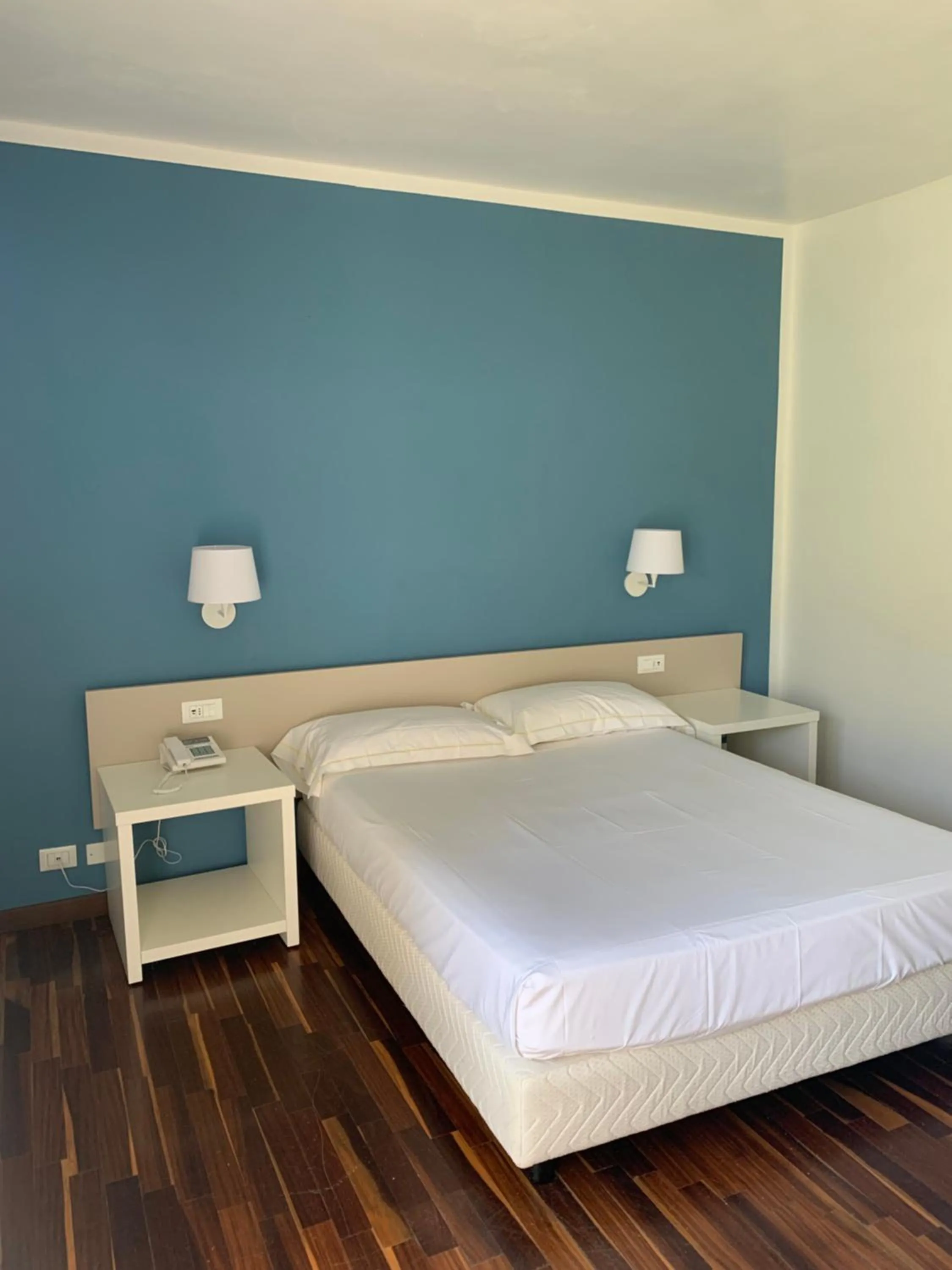 Bed in Hotel Ghironi