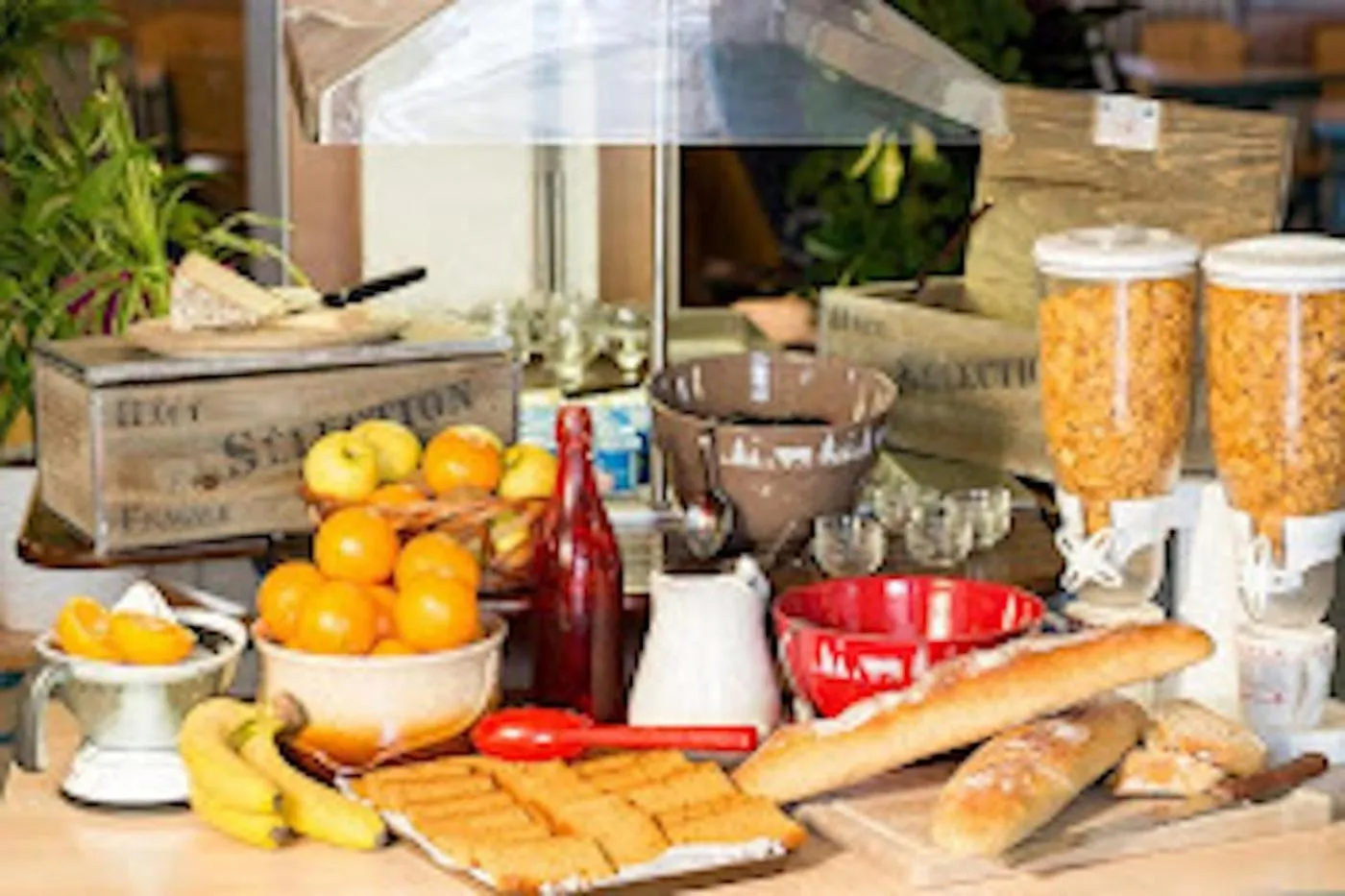 Breakfast in Village de vacances Fleurs et Neige