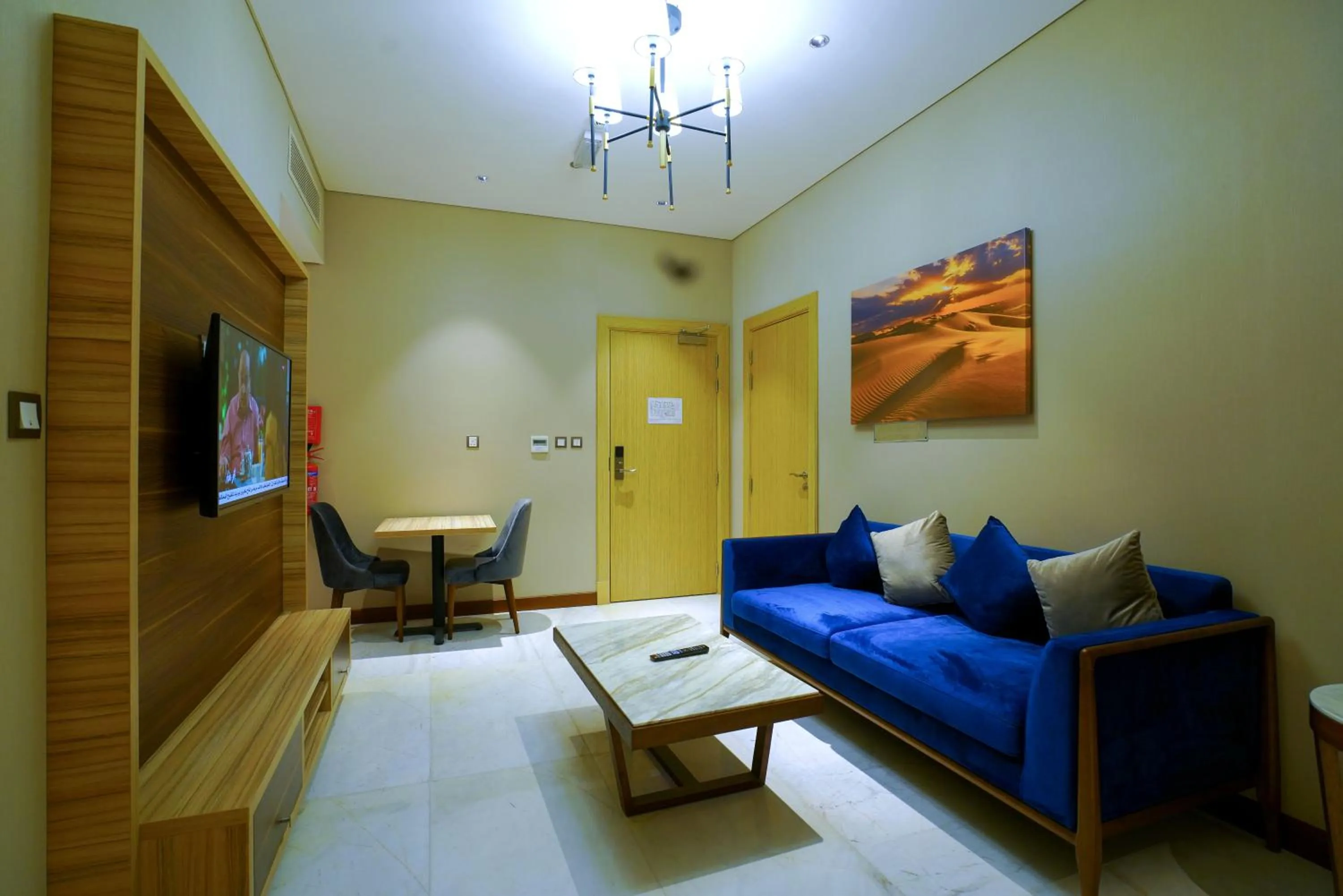 Living room in Al Aseel Hotel