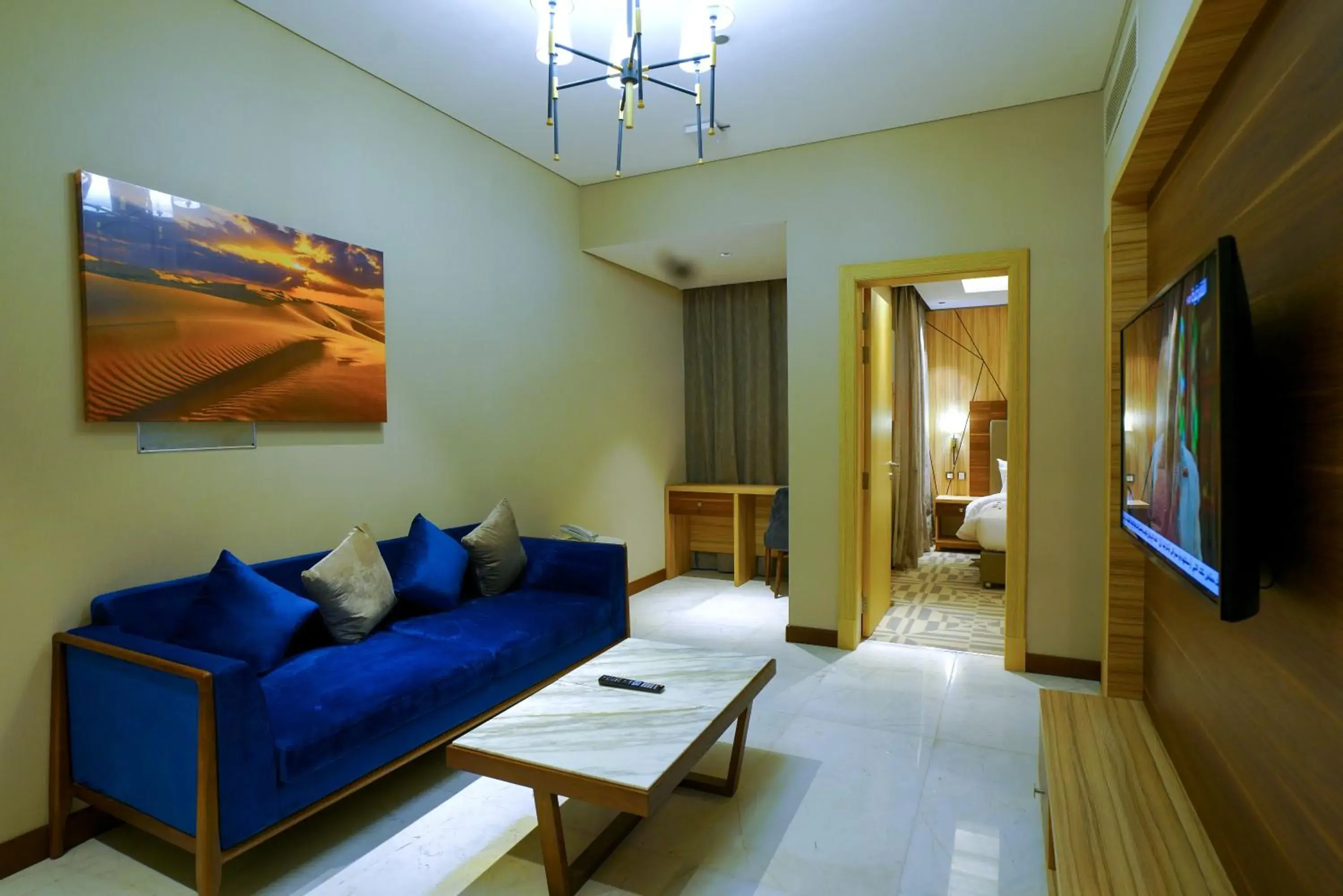 Living room in Al Aseel Hotel Living room in Al Aseel Hotel