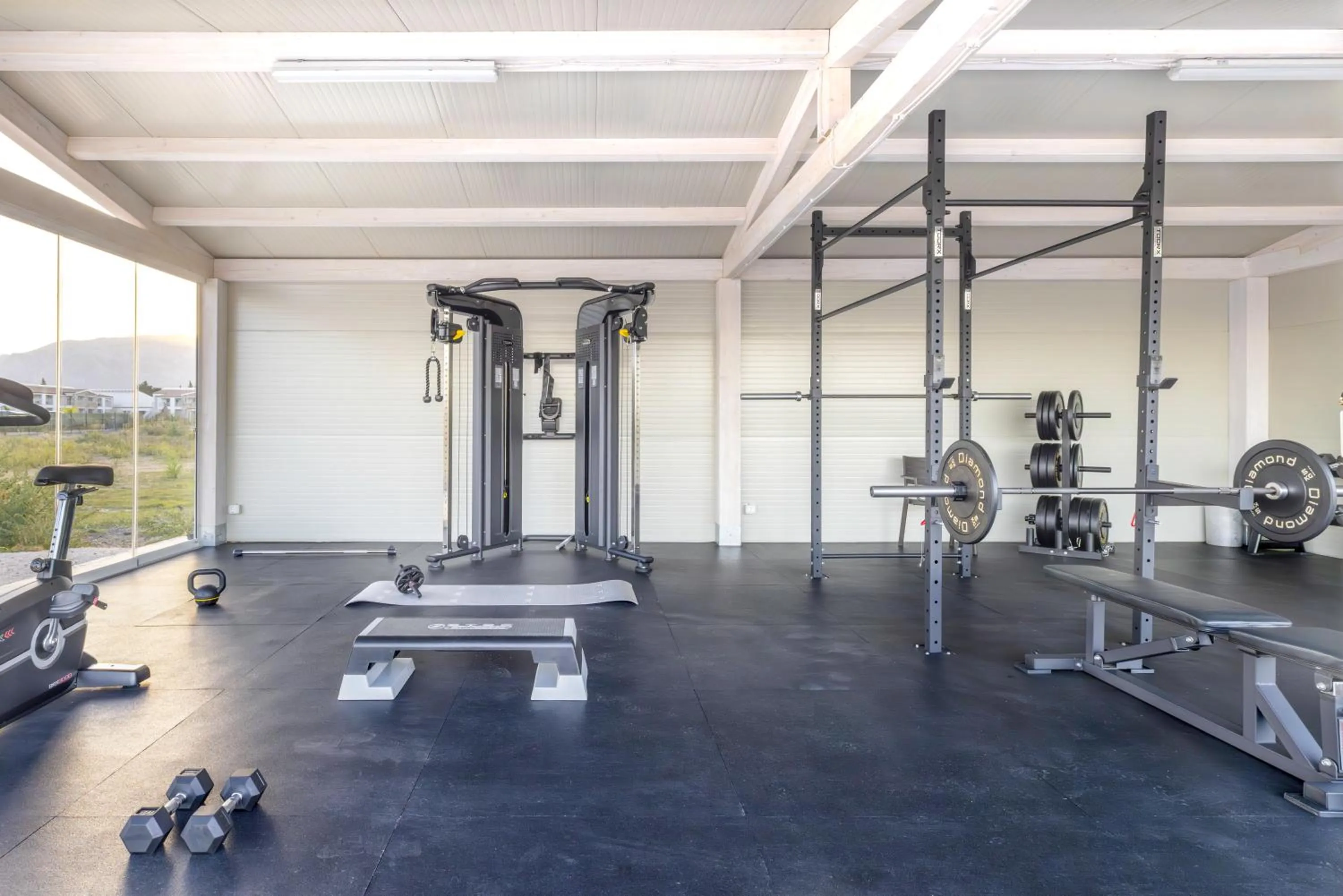 Fitness centre/facilities in Hotel S'arena Beach