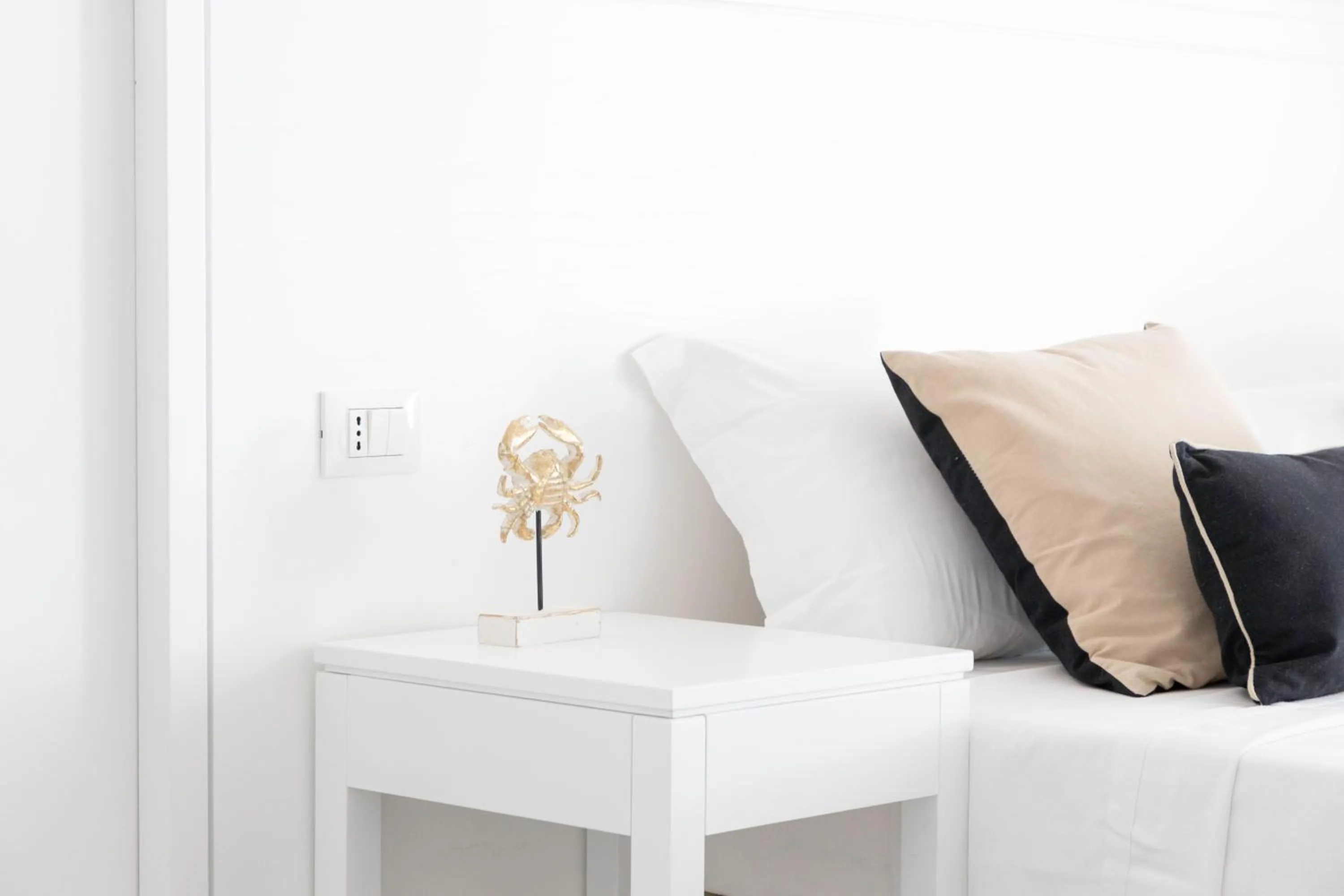 Bed in Hotel S'arena Beach