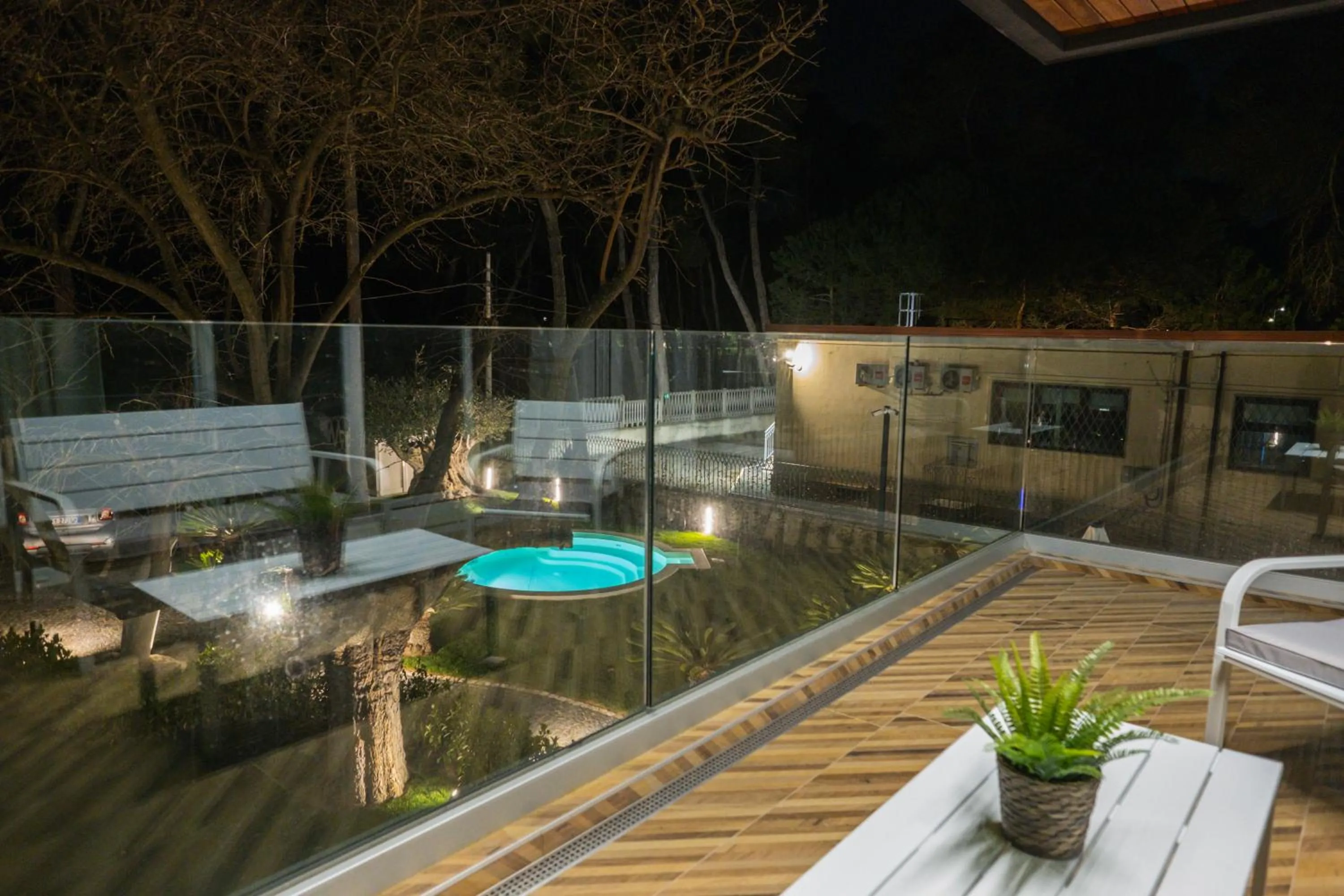 Balcony/Terrace in Luxury B&B La Riserva Dannunziana