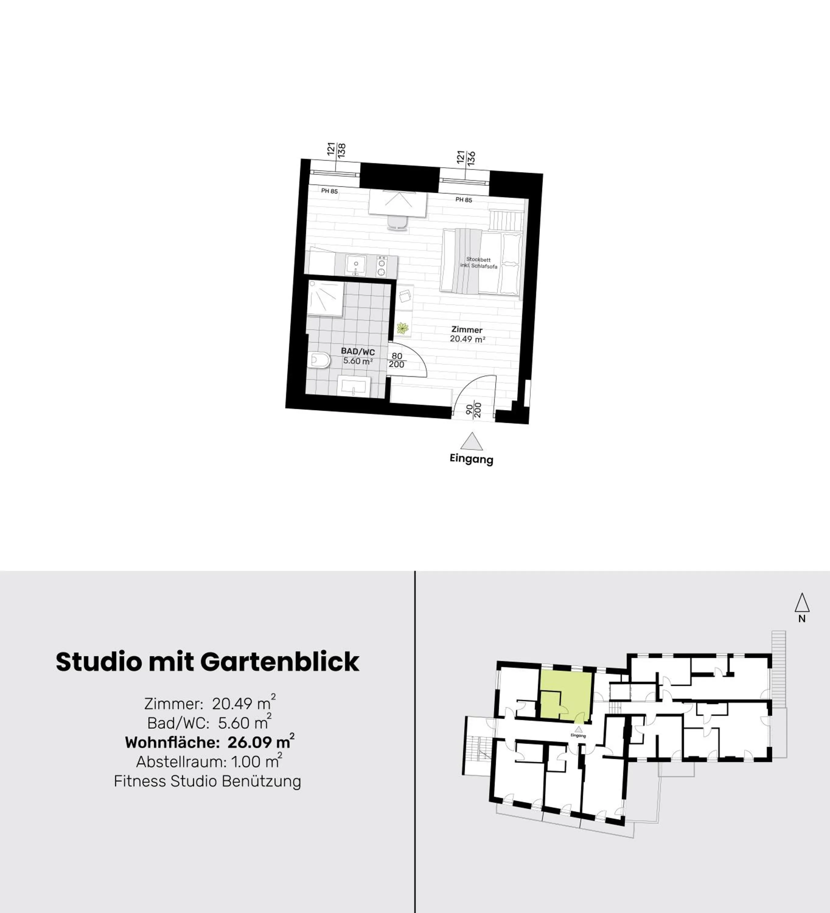 Floor plan in Rittertal