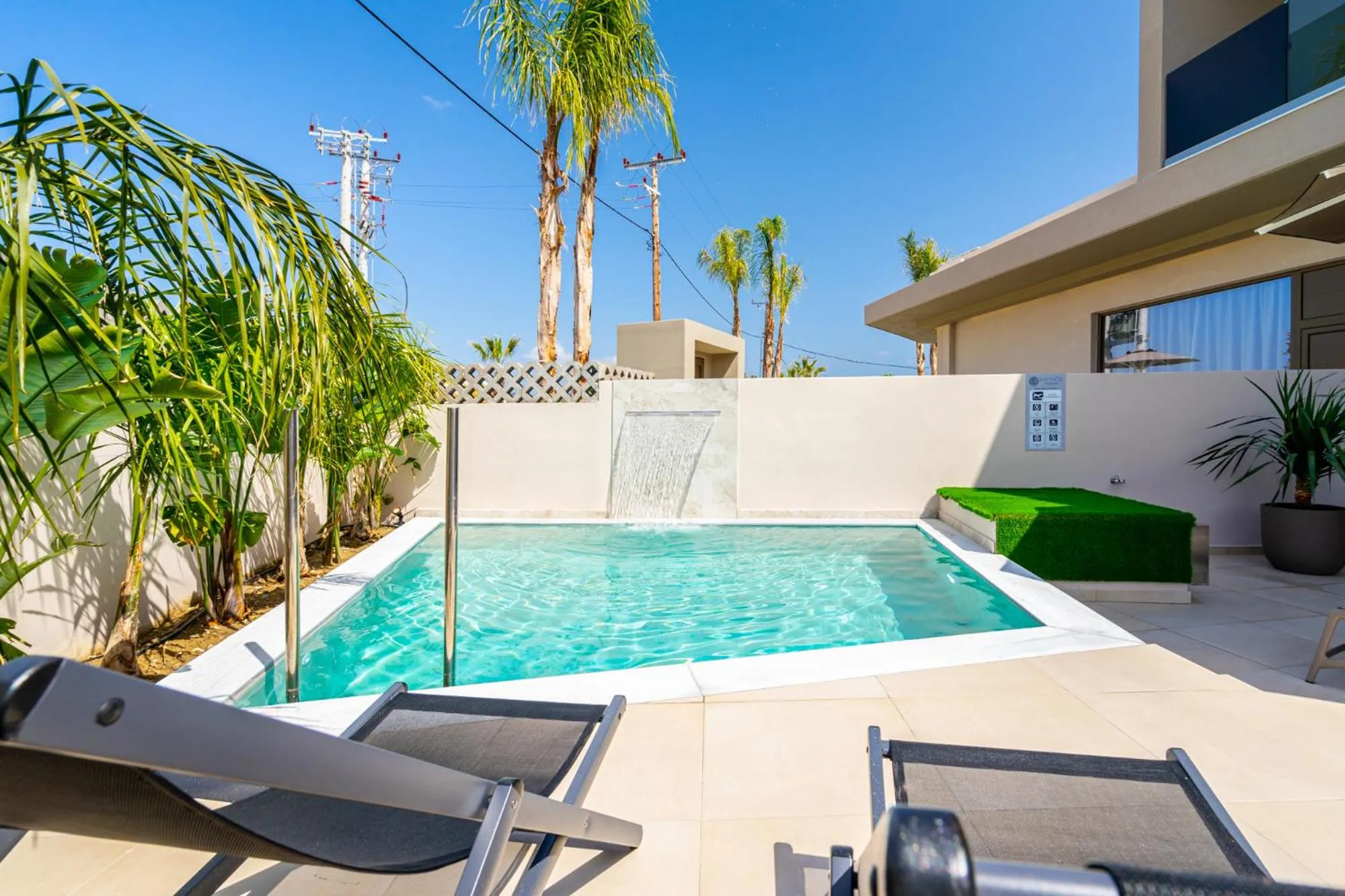 Pool view in Pathos SeaSide Suites