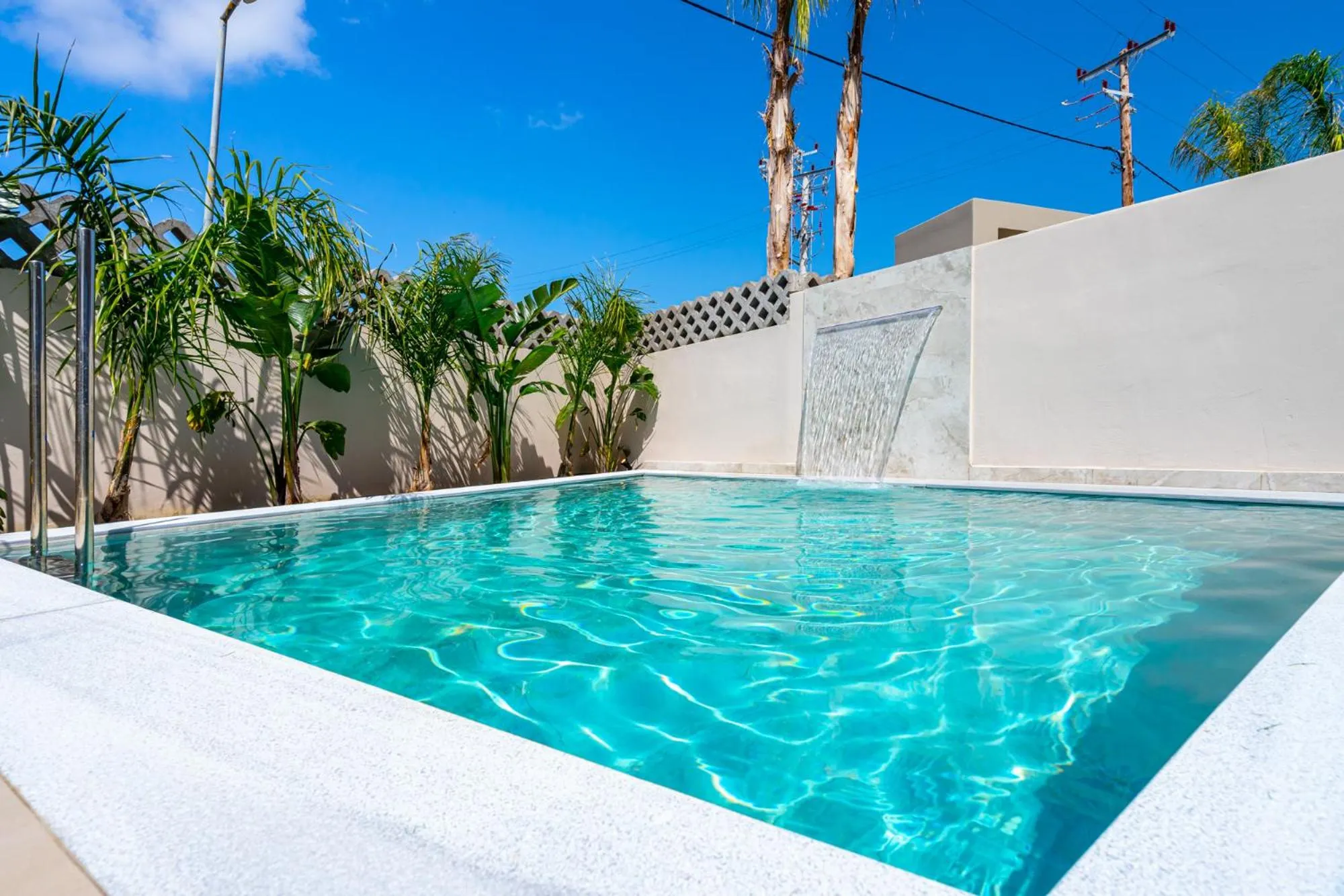 Swimming pool in Pathos SeaSide Suites