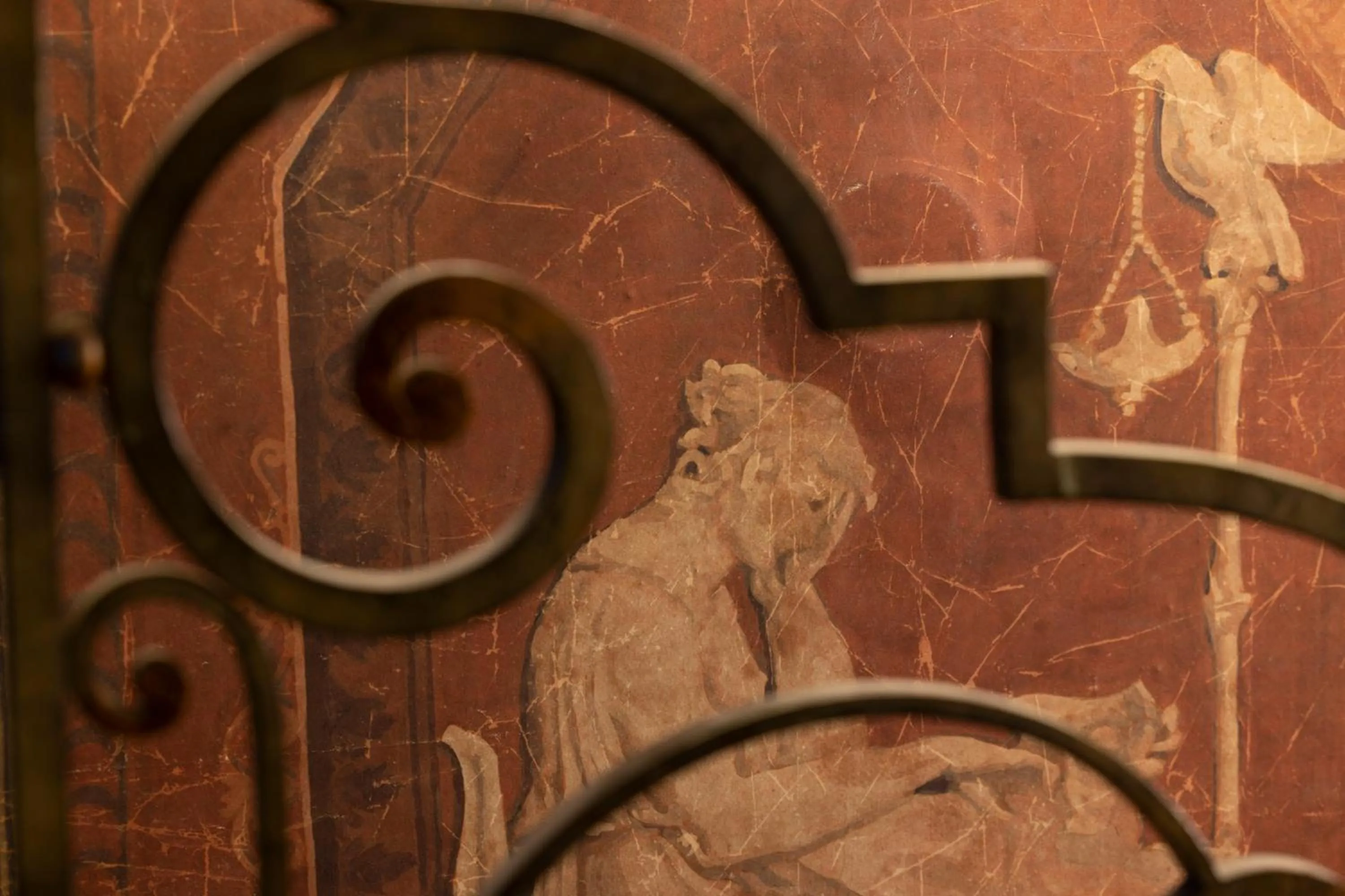 Decorative detail in Maison Cardinal Furstemberg