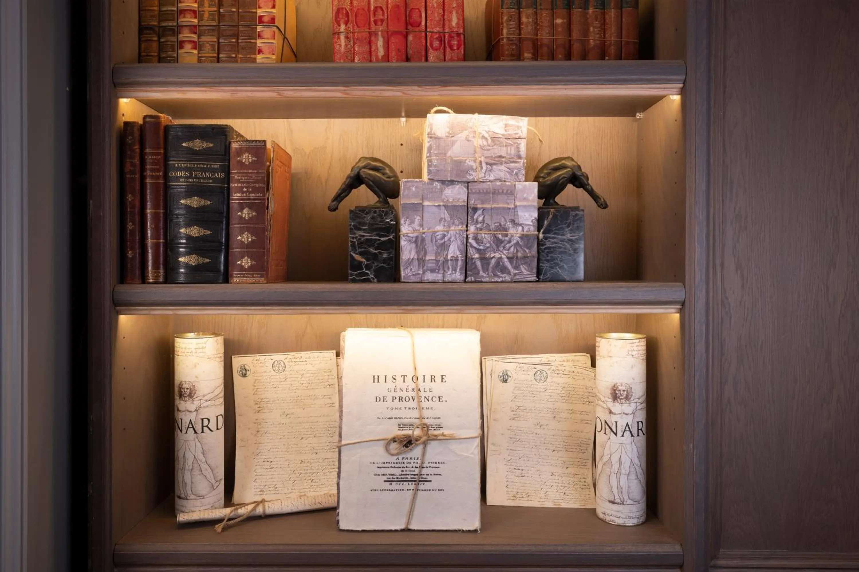 Decorative detail in Maison Cardinal Furstemberg