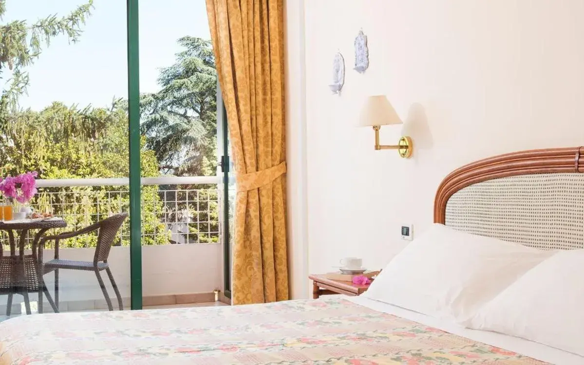 Bed in Hotel Sierra Silvana Bed in Hotel Sierra Silvana