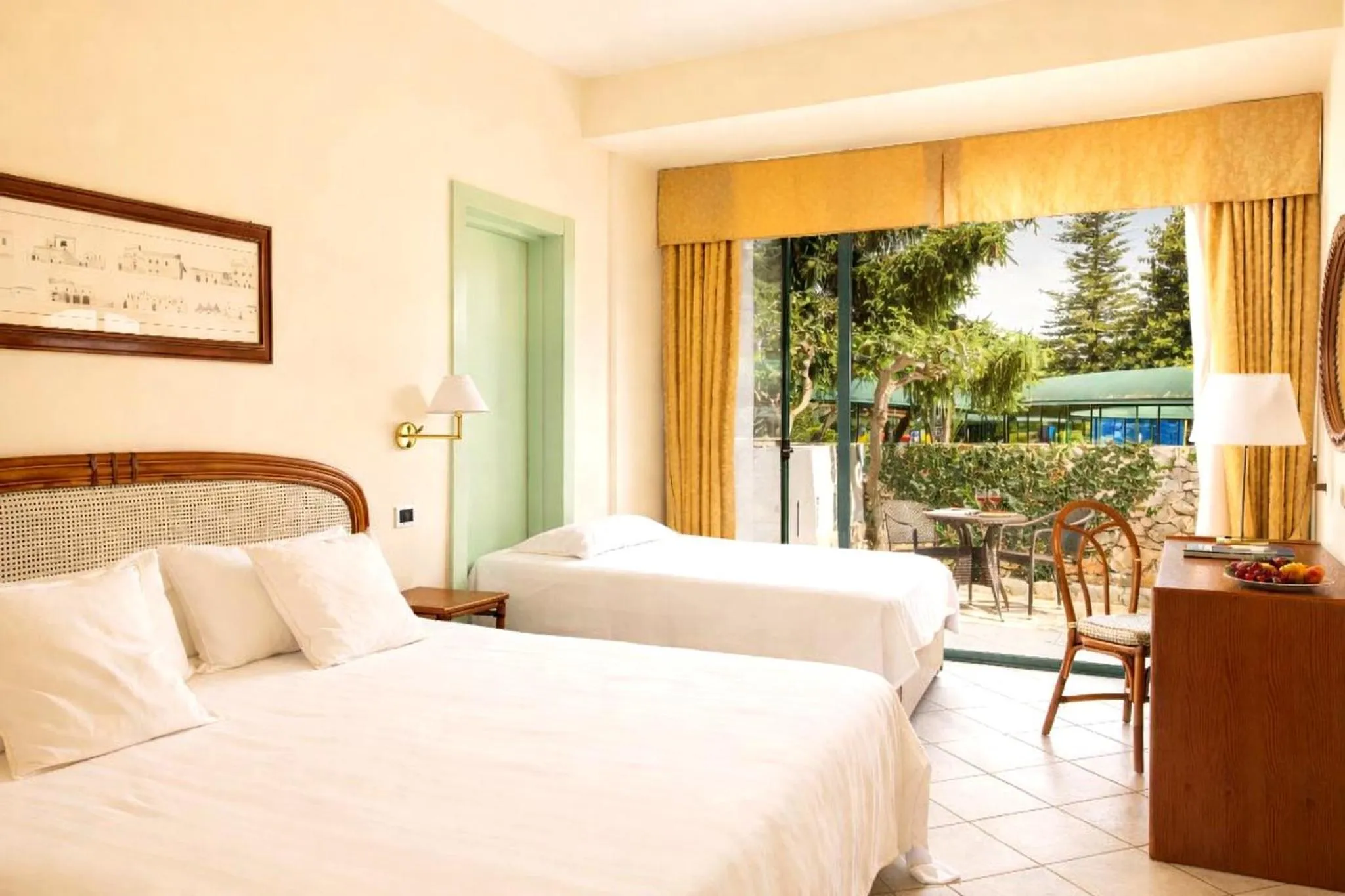 Bed in Hotel Sierra Silvana