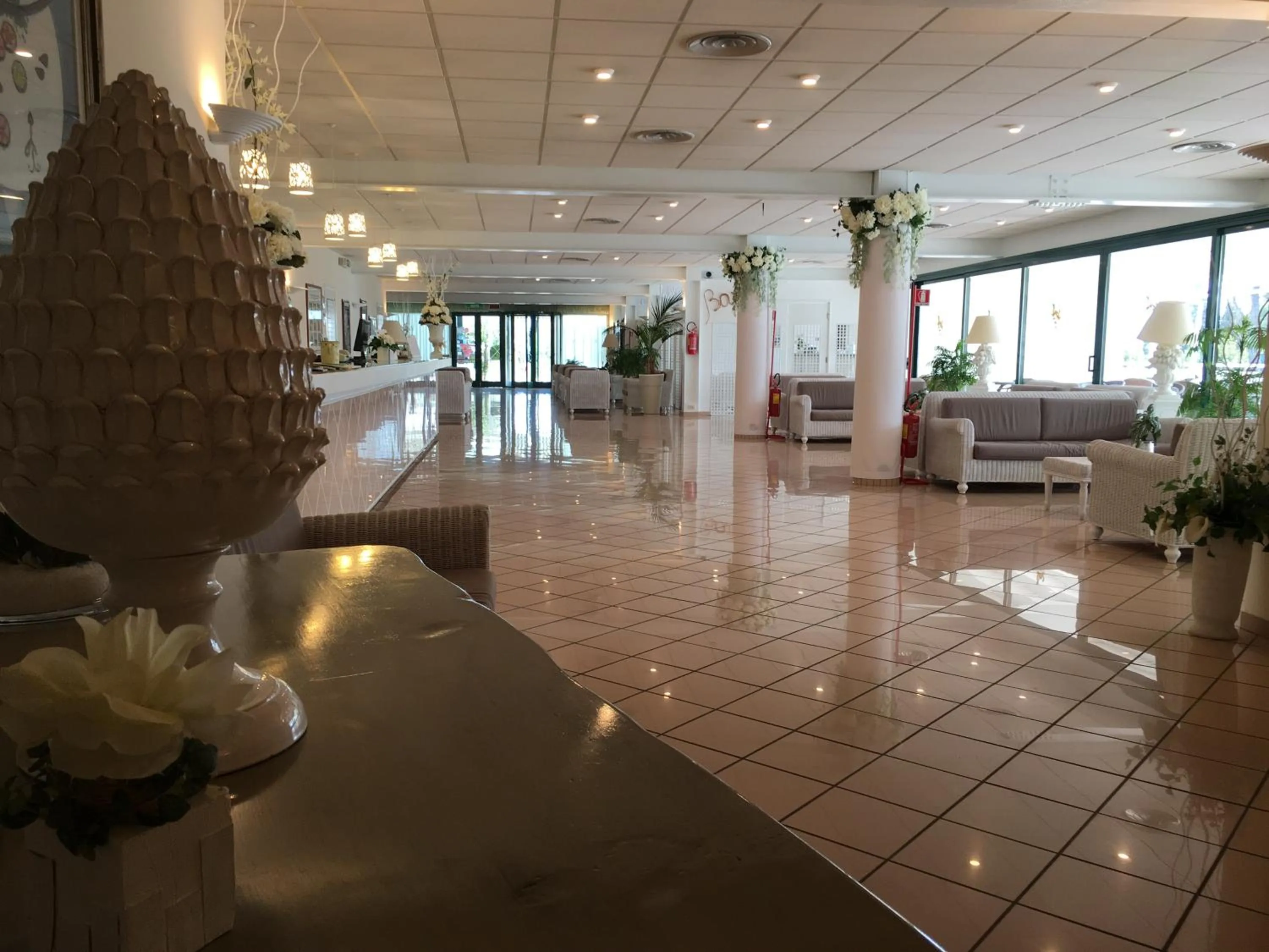 Lobby or reception in Hotel Sierra Silvana
