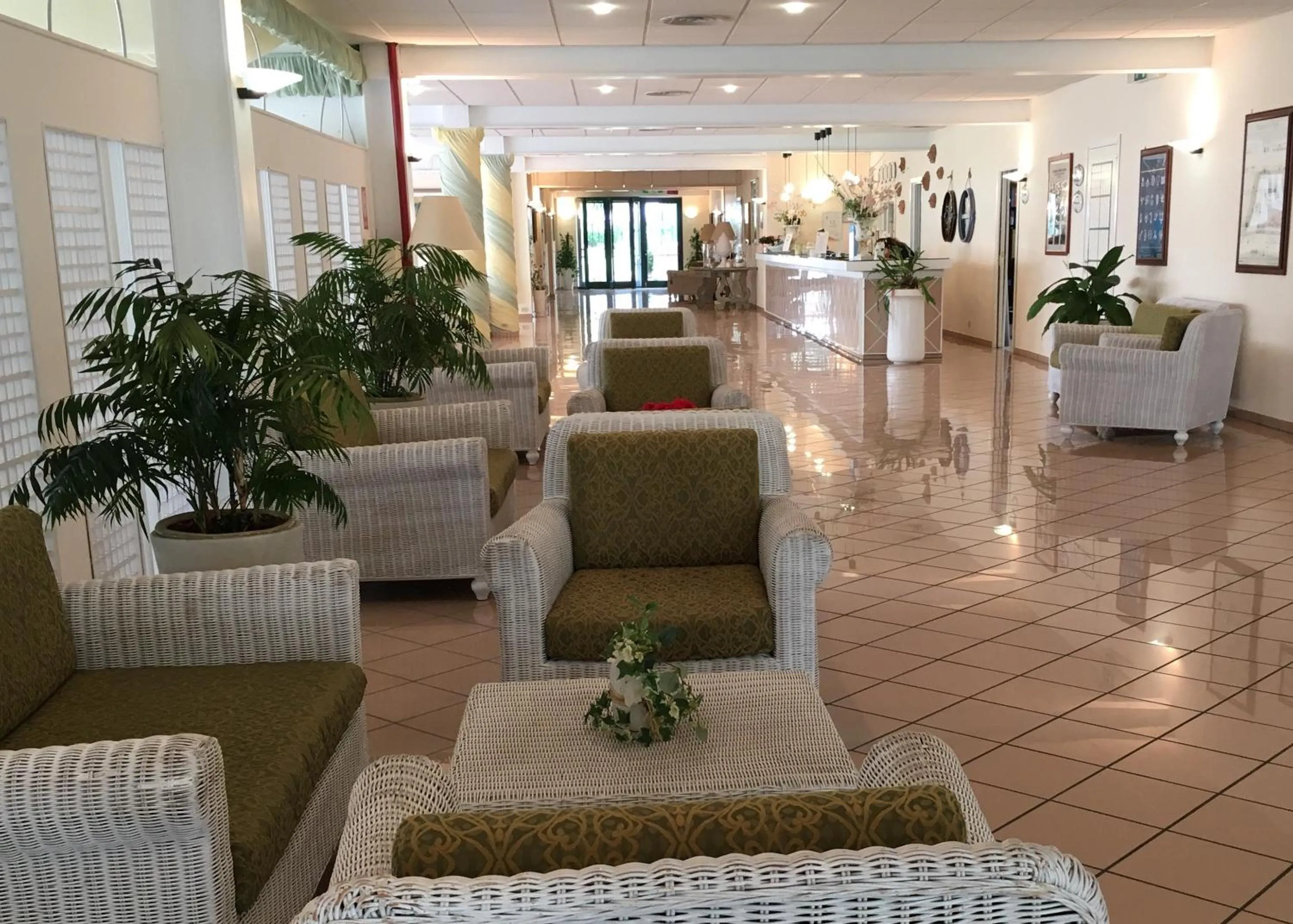 Lobby or reception in Hotel Sierra Silvana